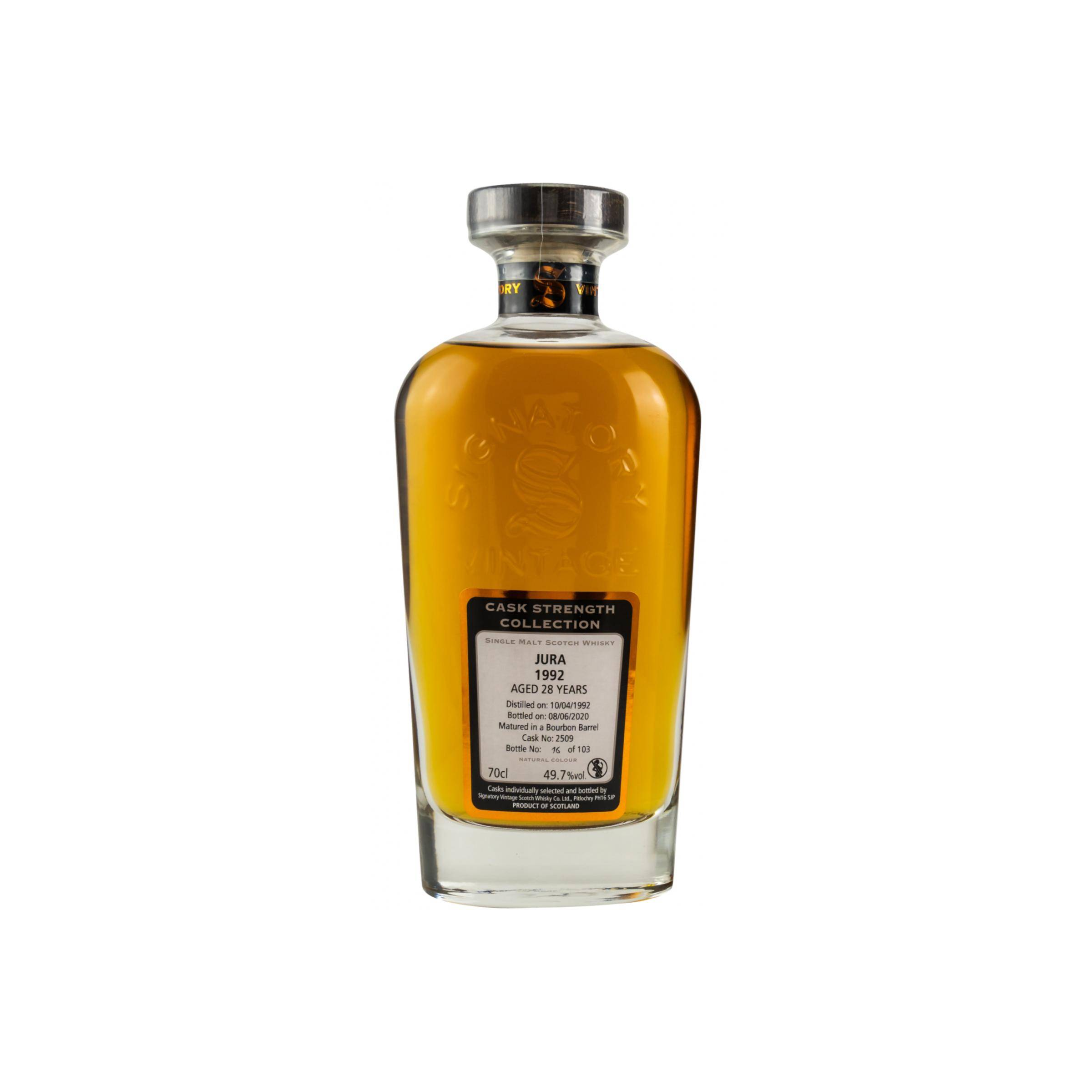Jura Cask Strength Collection 1992 28 Years Single Malt Whisky