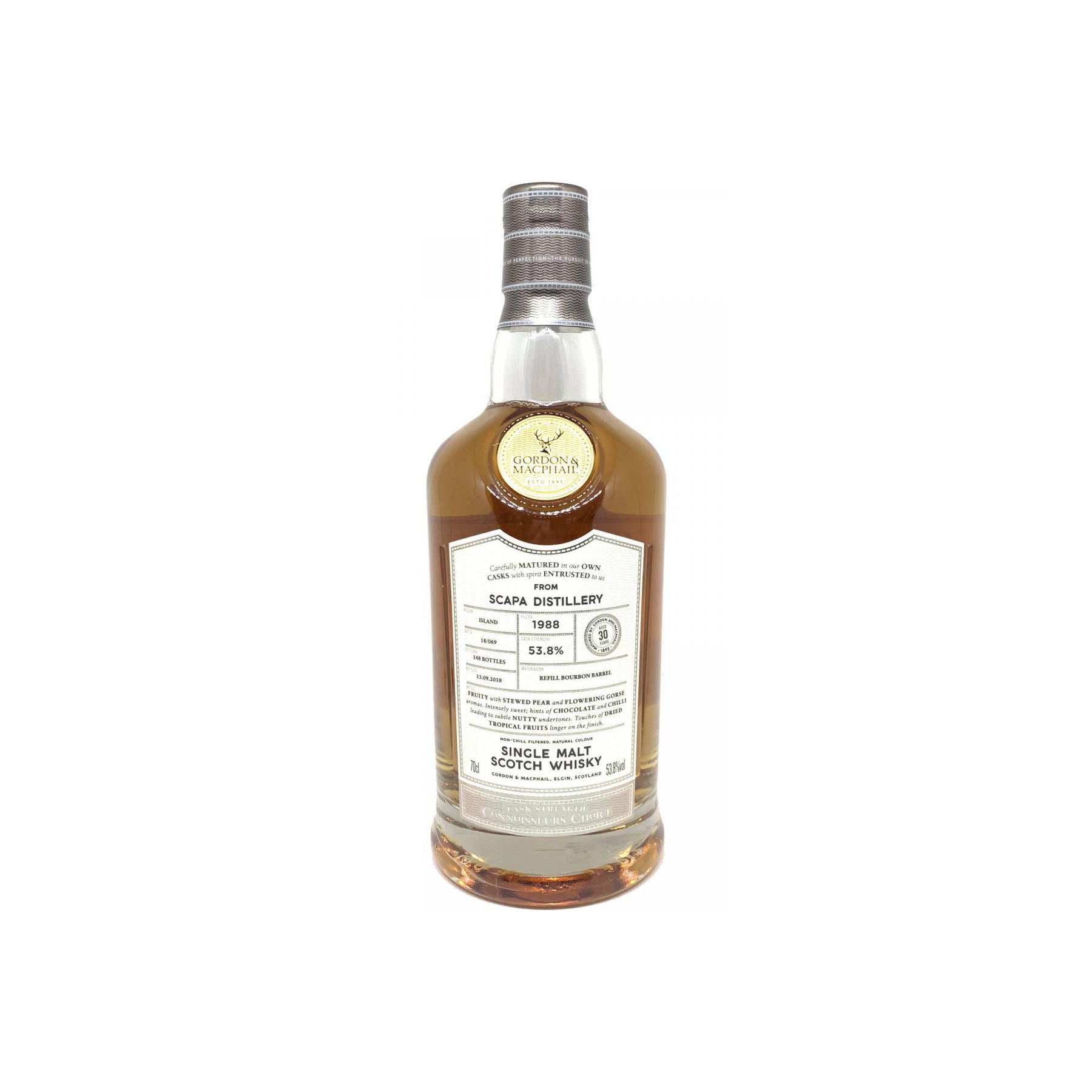 Scapa Connoisseurs Choice - Cask Strength 1988 30 Years Single Malt Whisky
