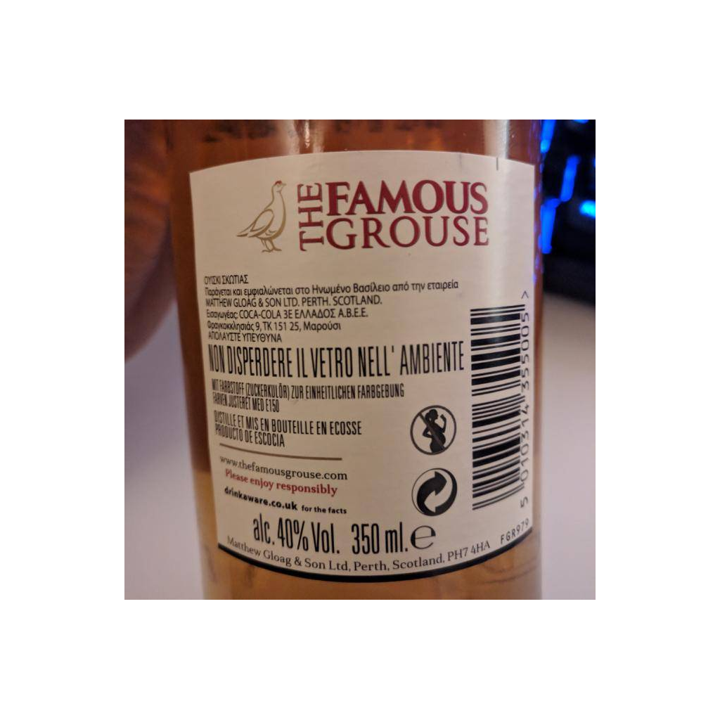 The Famous Grouse Finest Scotch Whisky 3