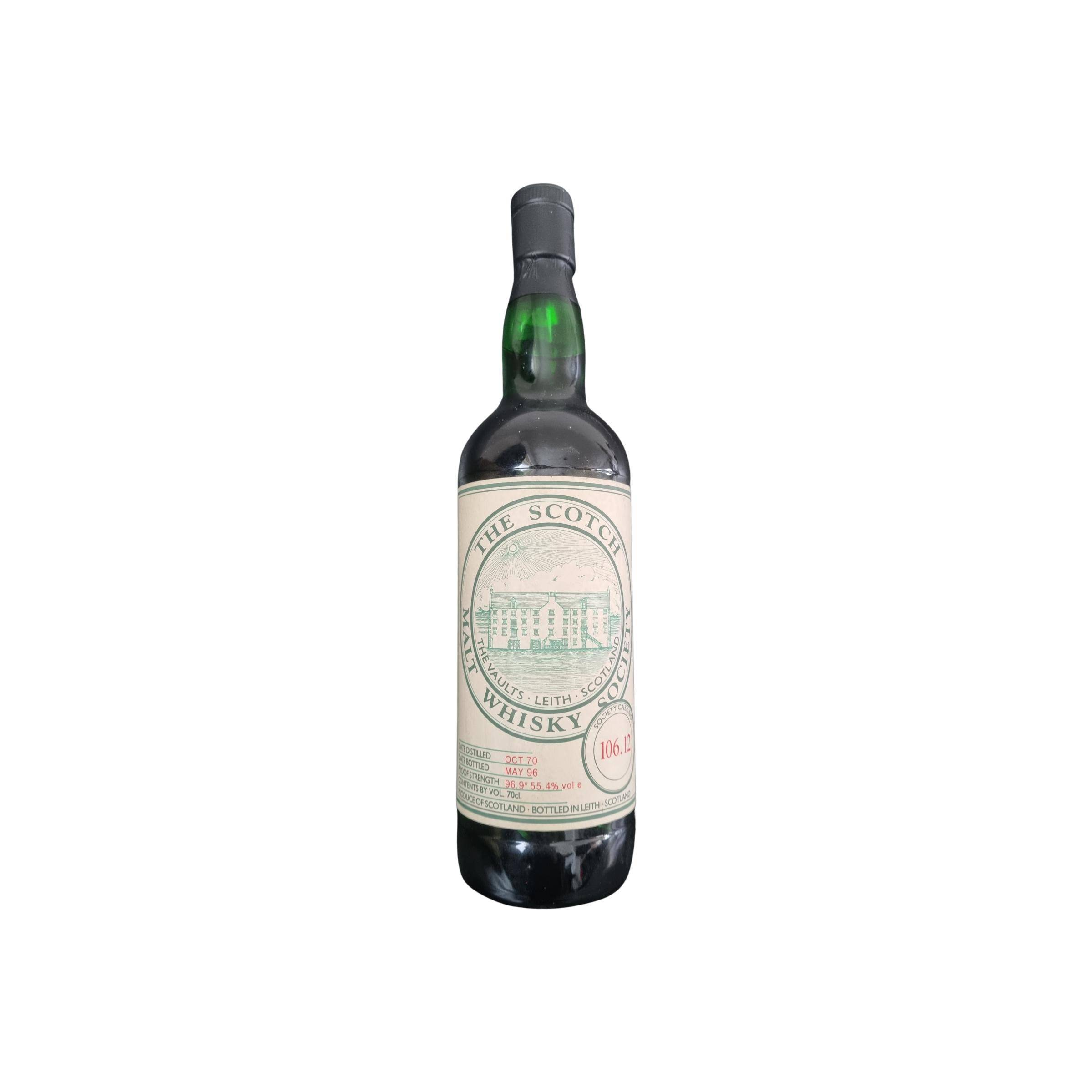 The Scotch Malt Whisky Society 1970 15 Years Single Malt Whisky