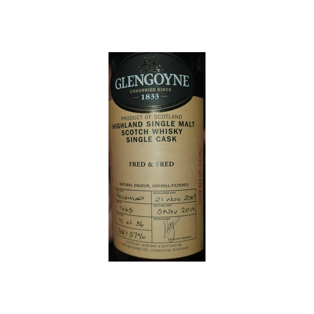 Glengoyne Single Cask 2007 11 Years Single Malt Whisky