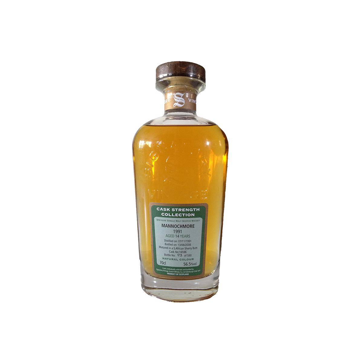 Mannochmore Cask Strength Collection 1991 14 Years Single Malt Whisky