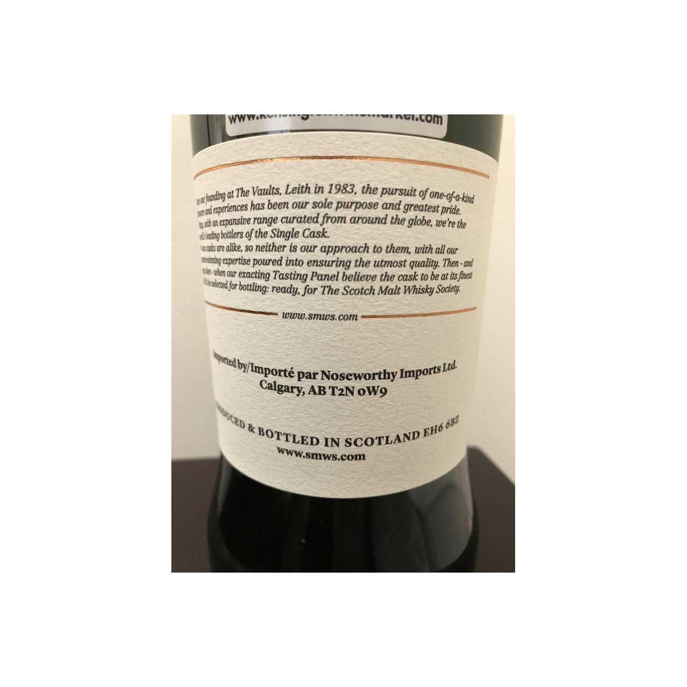 The Scotch Malt Whisky Society 2008 8 Years Single Malt Whisky 3