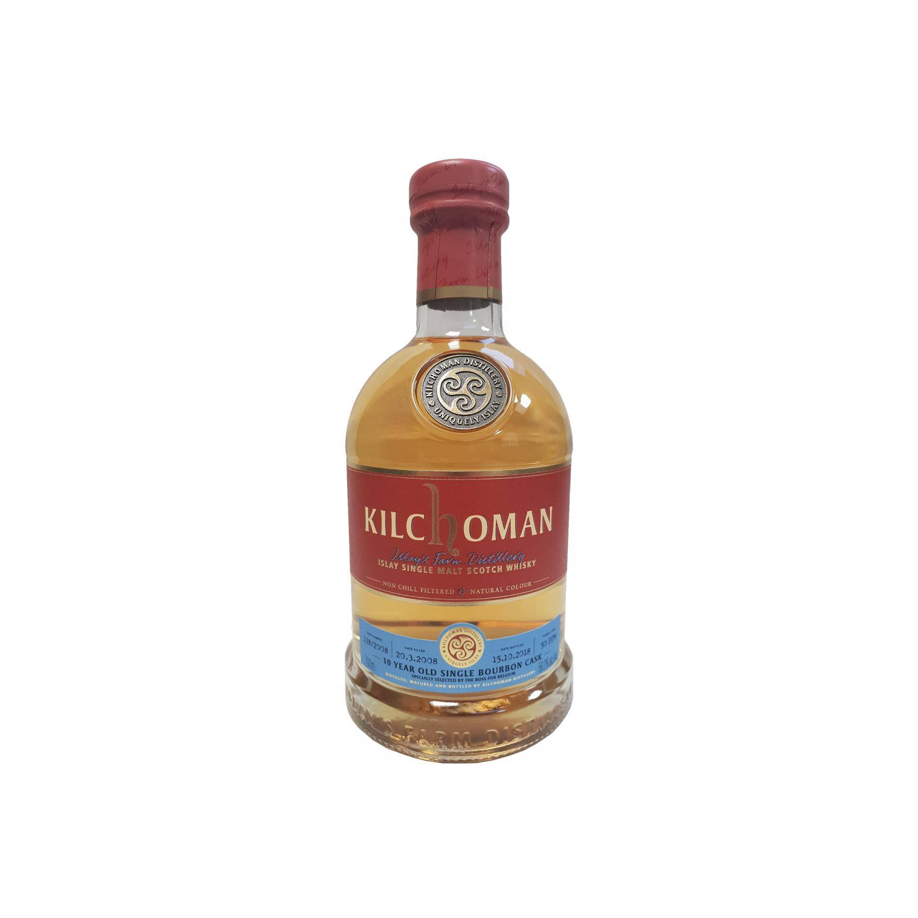 Kilchoman 2008 10 Years Single Malt Whisky