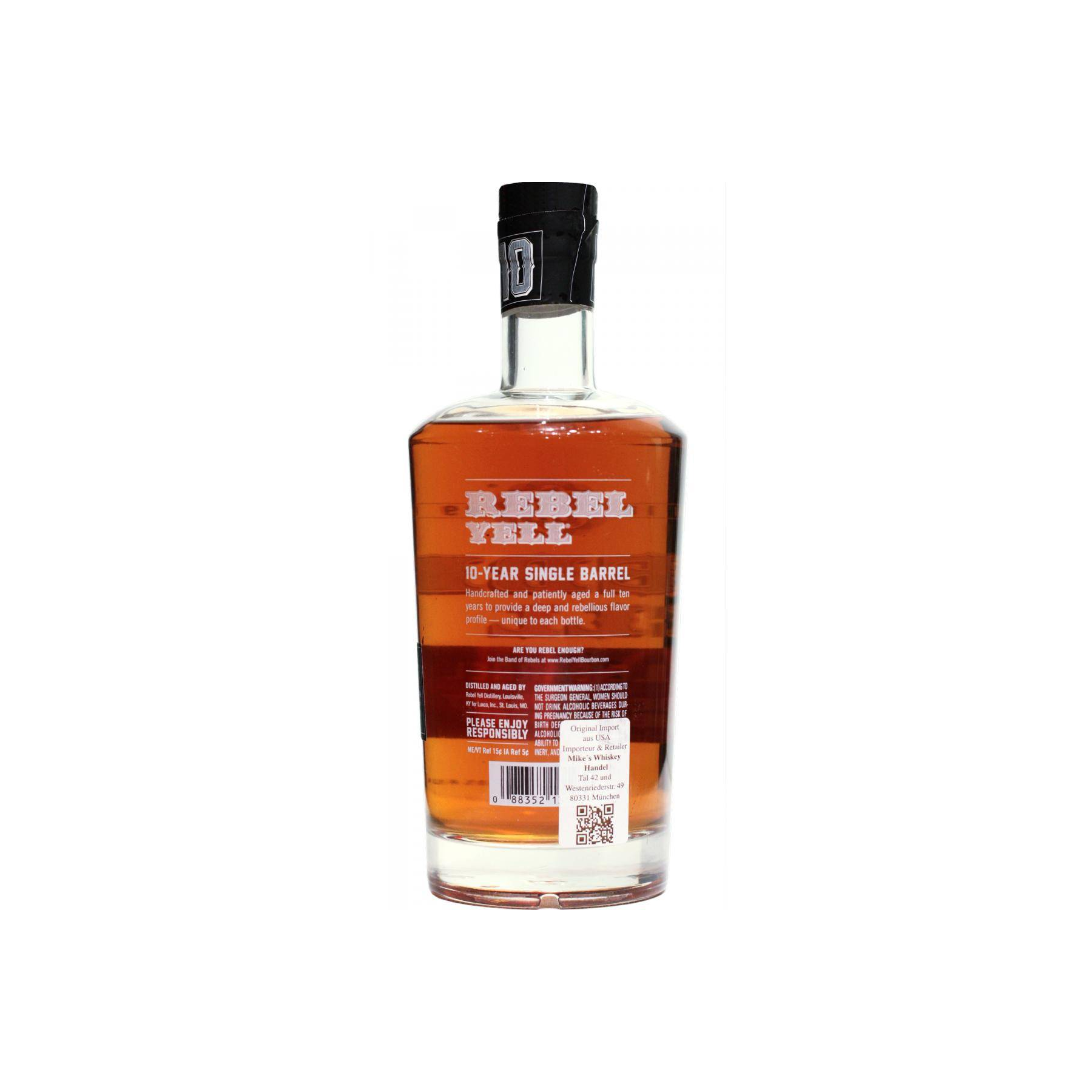 Rebel Yell Single Cask 2006 10 Years Bourbon Whisky 2