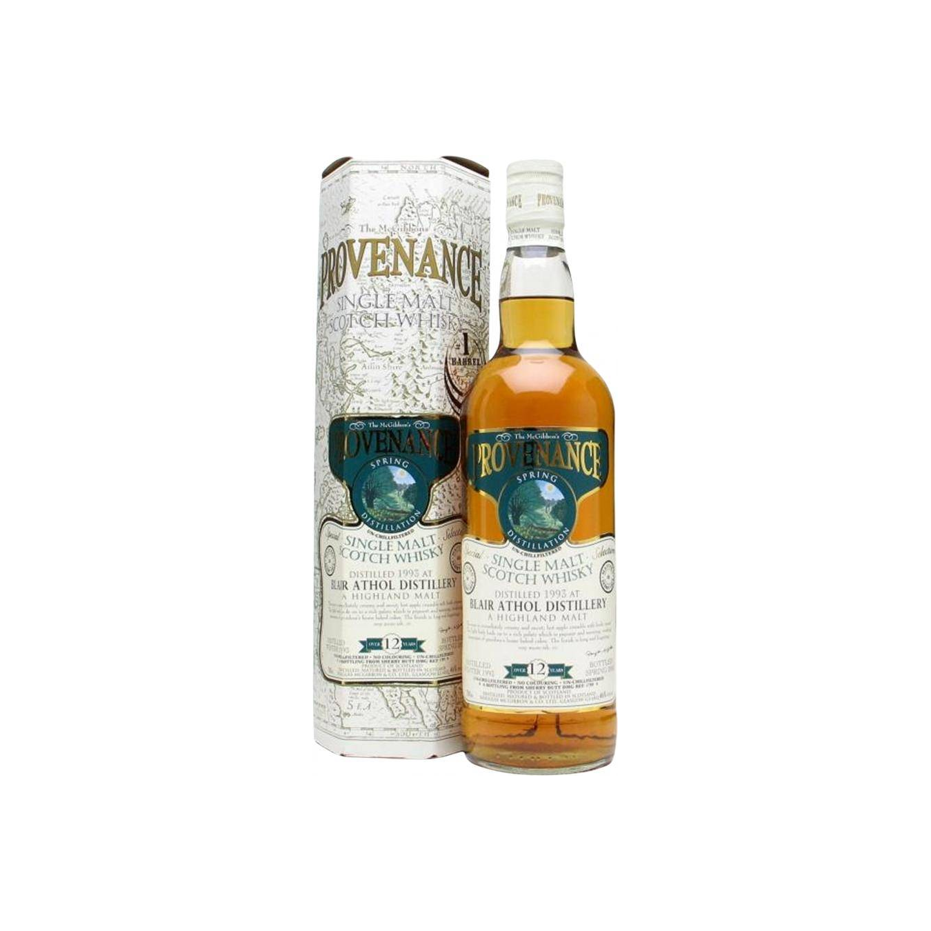 Blair Athol McGibbon's Provenance 1993 12 Years Single Malt Whisky 3