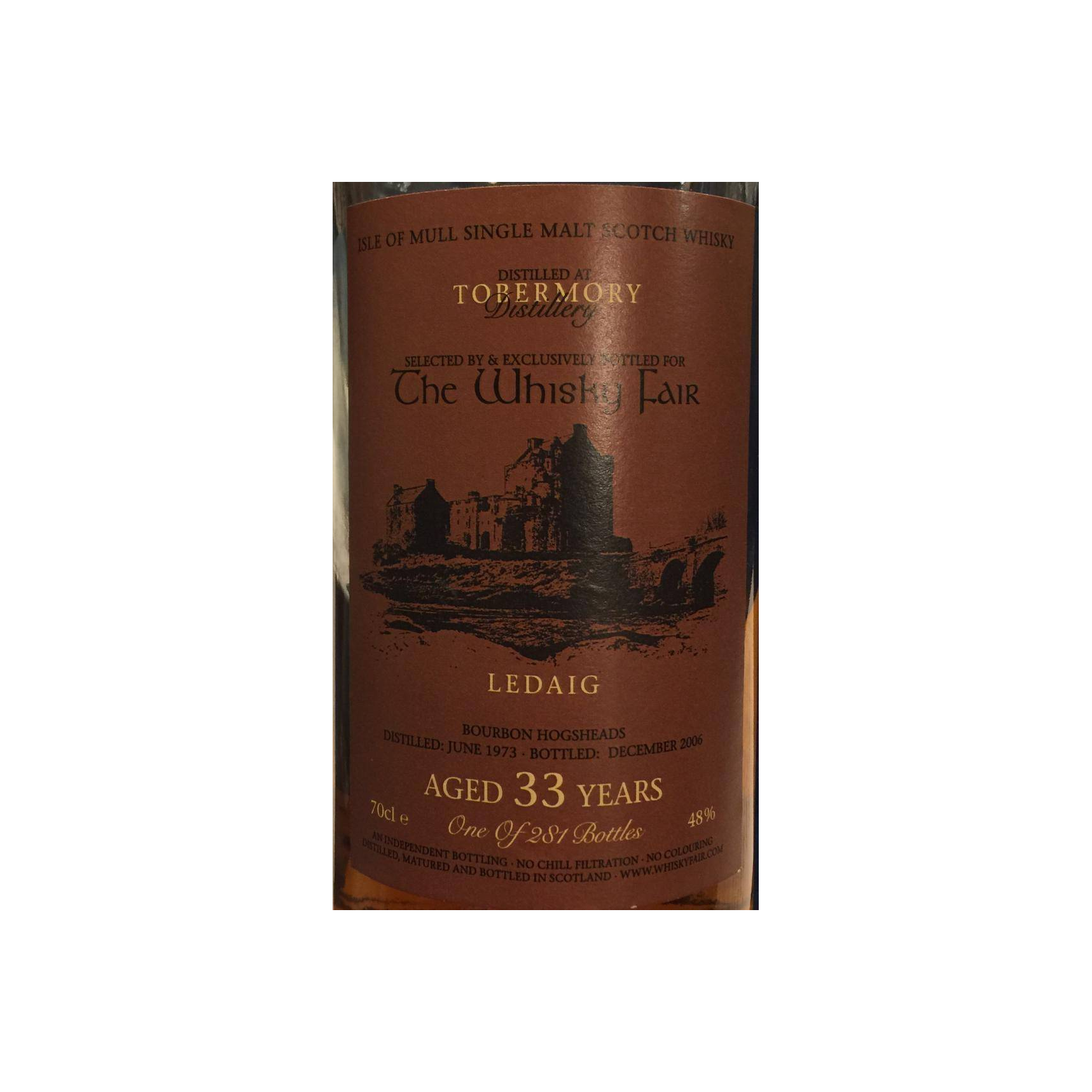 Tobermory 1973 33 Years Single Malt Whisky 2