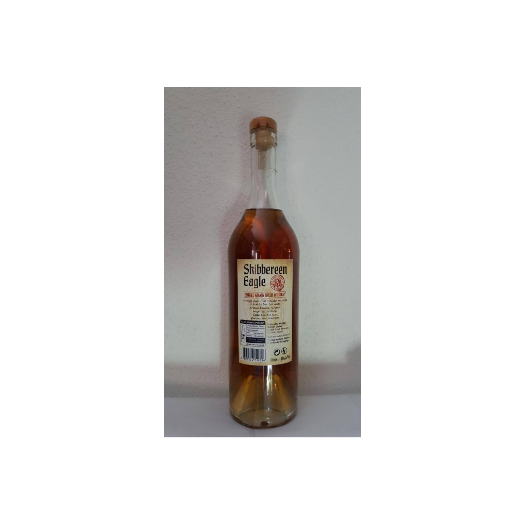 Skibbereen Eagle Single Grain Irish Whiskey 2