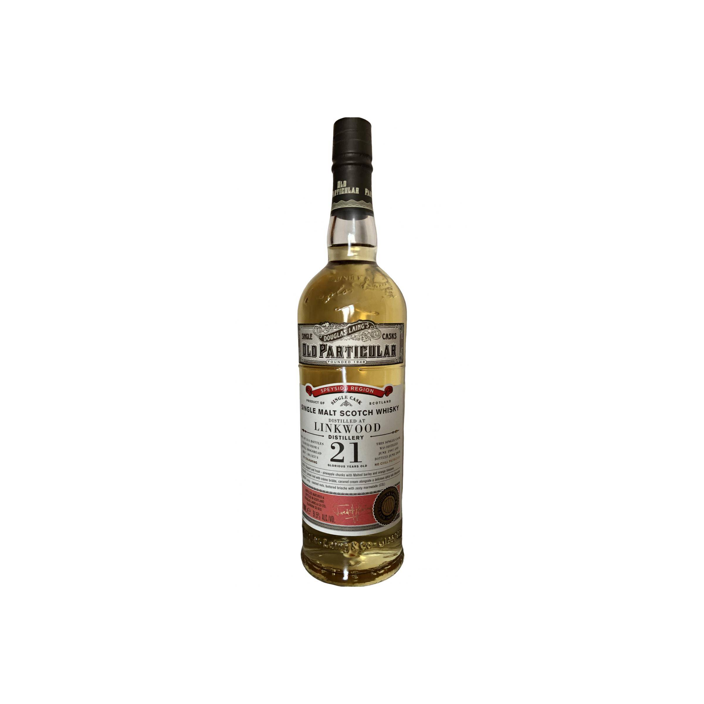 Linkwood Old Particular 1997 21 Years Single Malt Whisky
