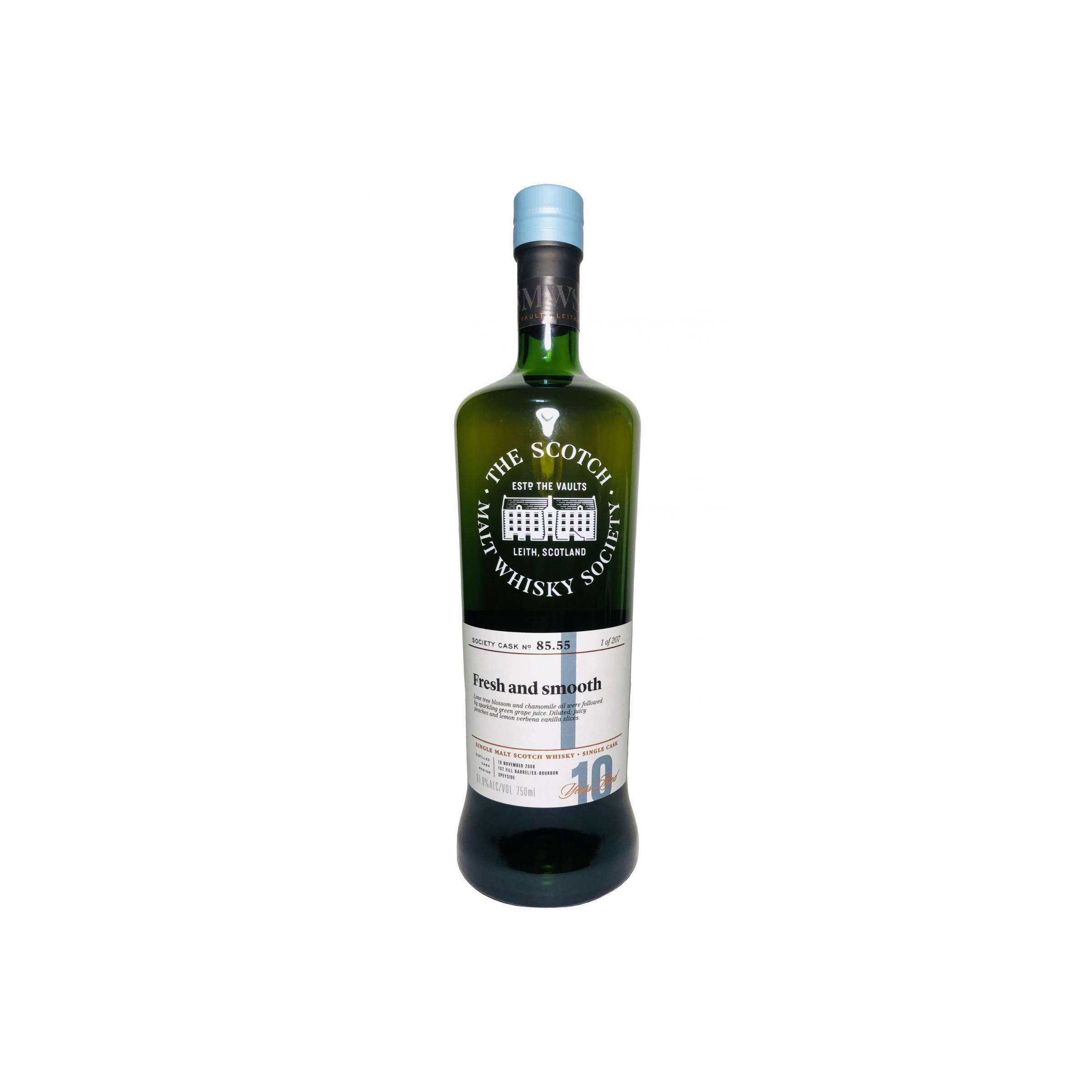 The Scotch Malt Whisky Society 2008 10 Years Single Malt Whisky
