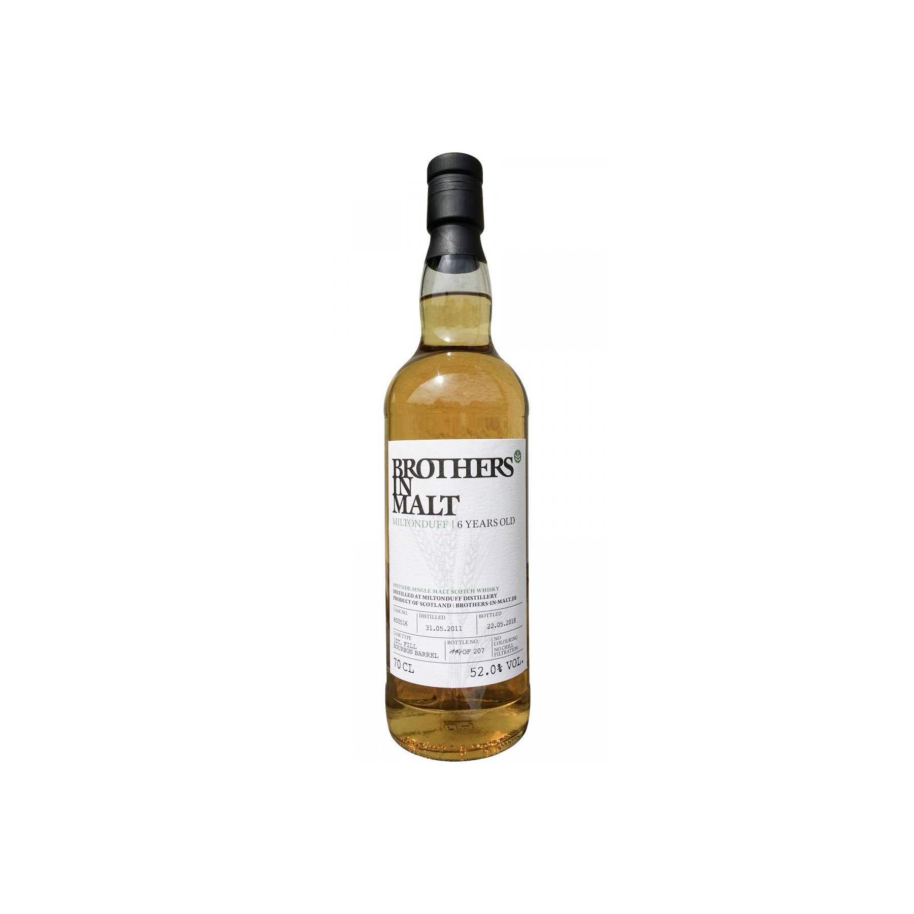 Miltonduff 2011 6 Years Single Malt Whisky