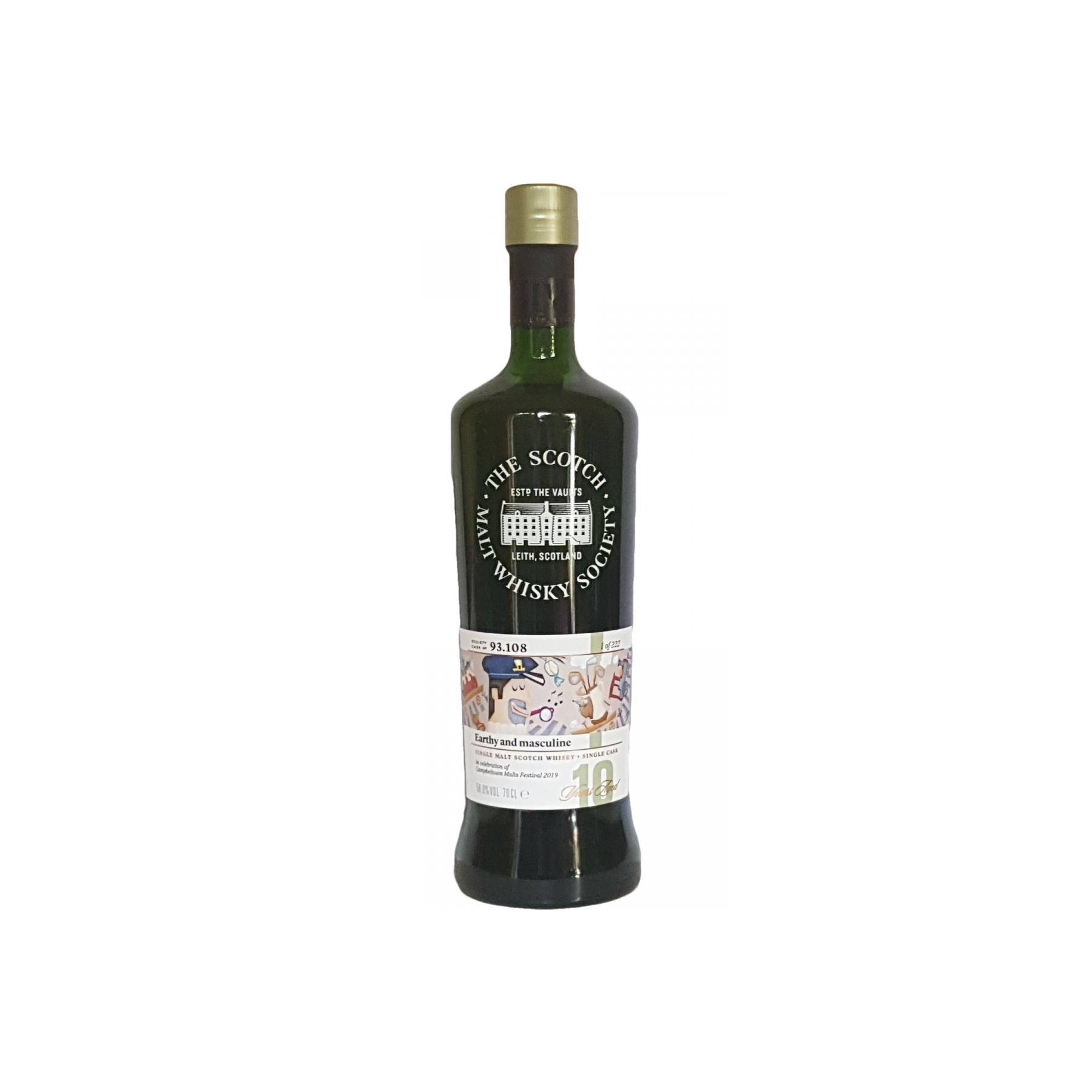 The Scotch Malt Whisky Society 2008 10 Years Single Malt Whisky