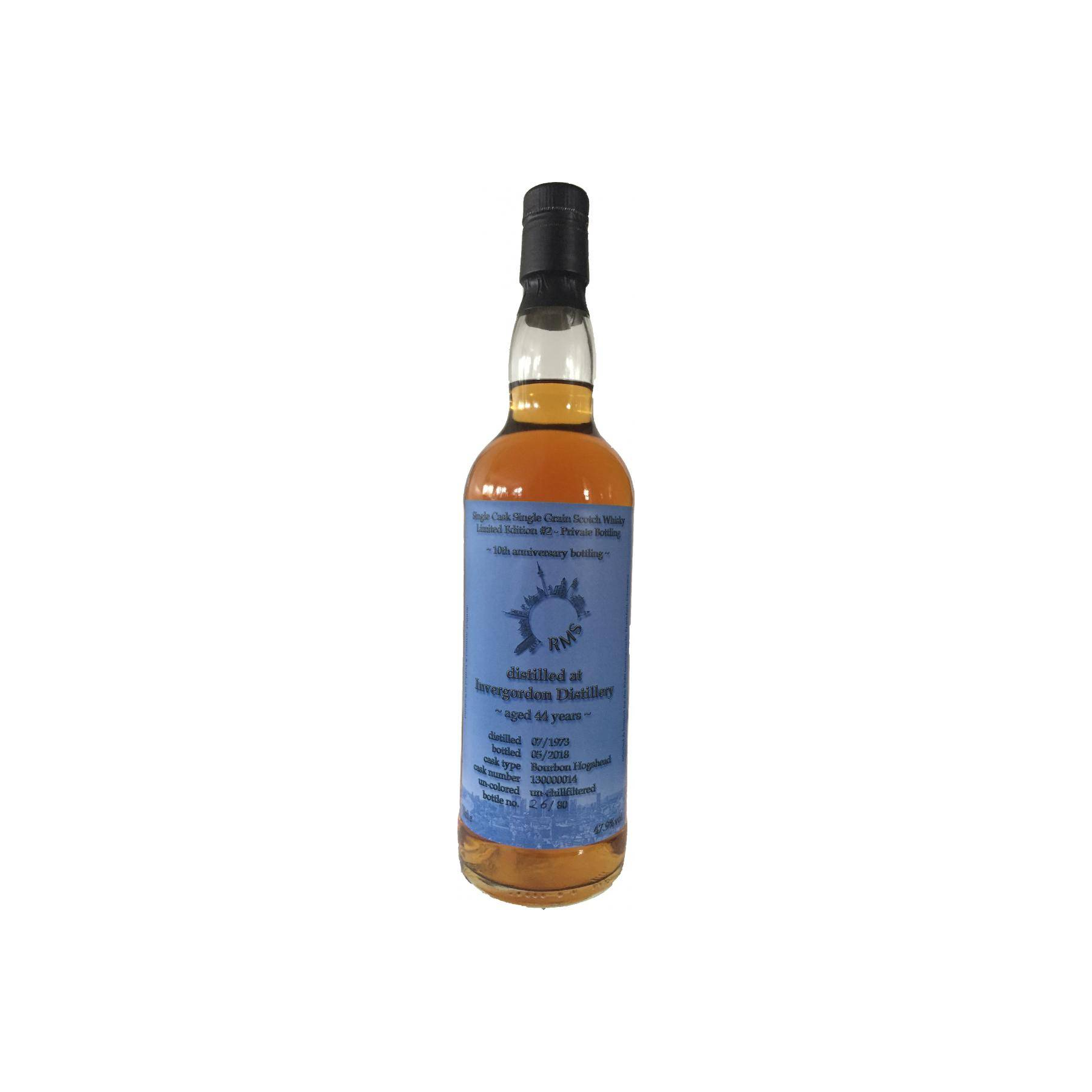 Invergordon 1973 44 Years Single Grain Whisky
