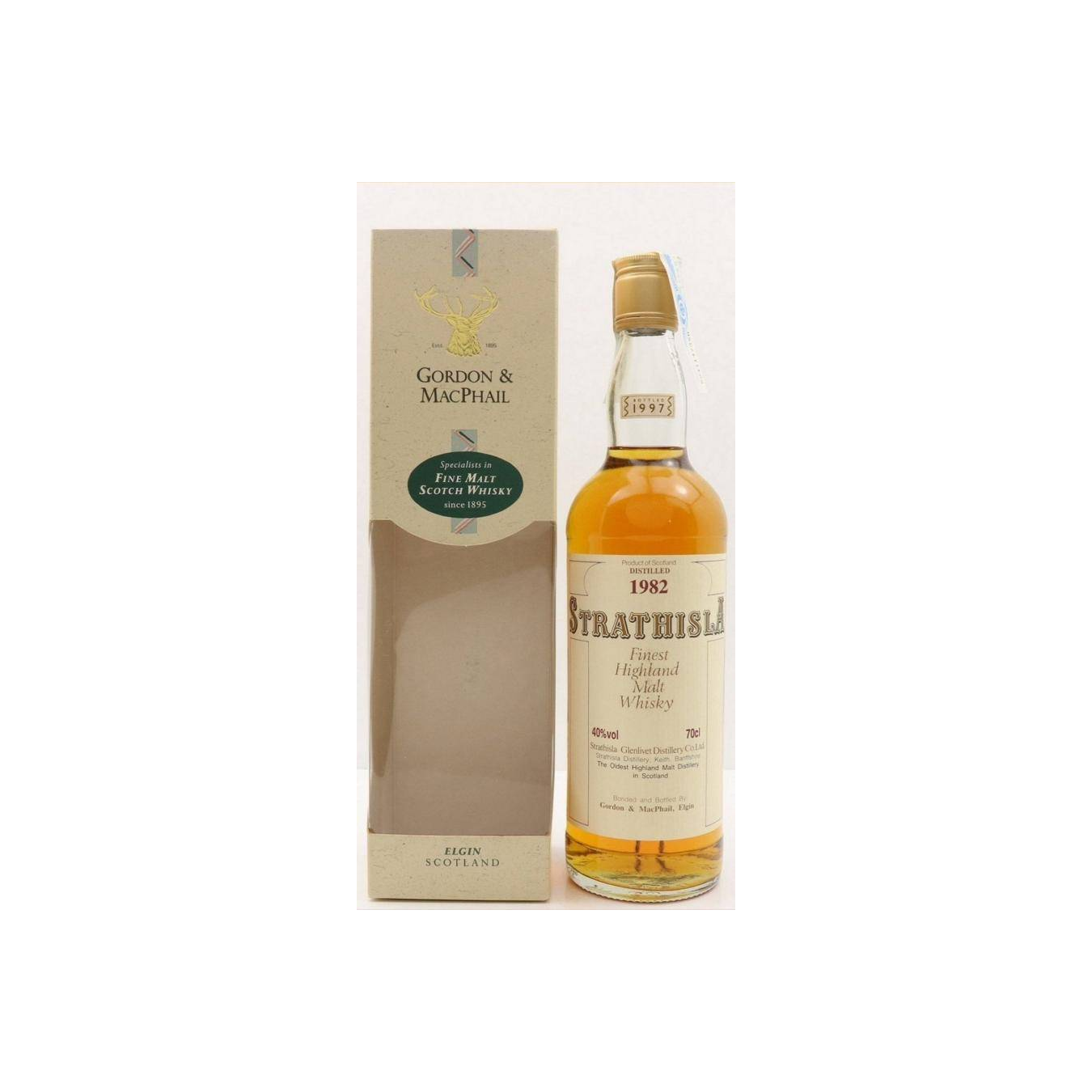 Strathisla Licensed Bottling 1982 15 Years Single Malt Whisky