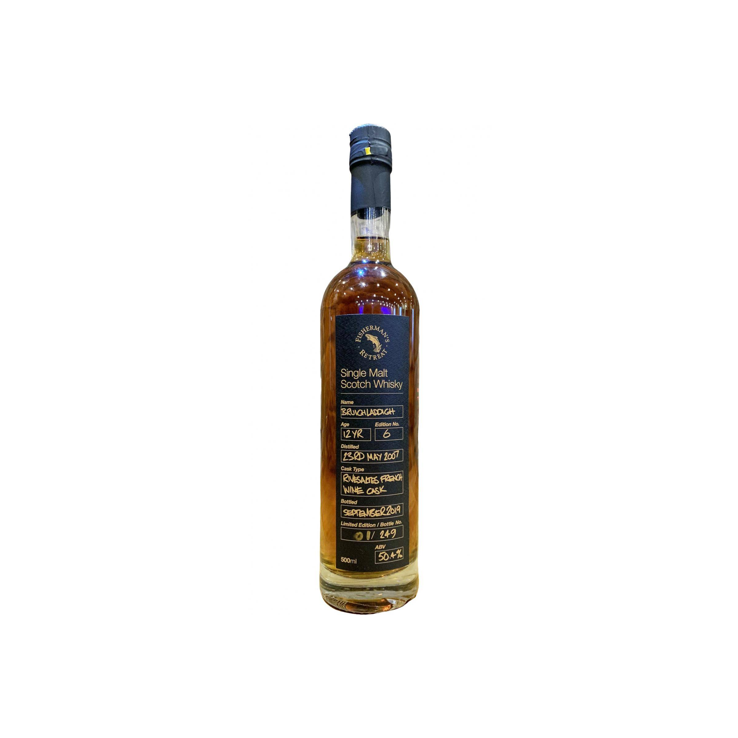 Bruichladdich 2007 12 Years Single Malt Whisky