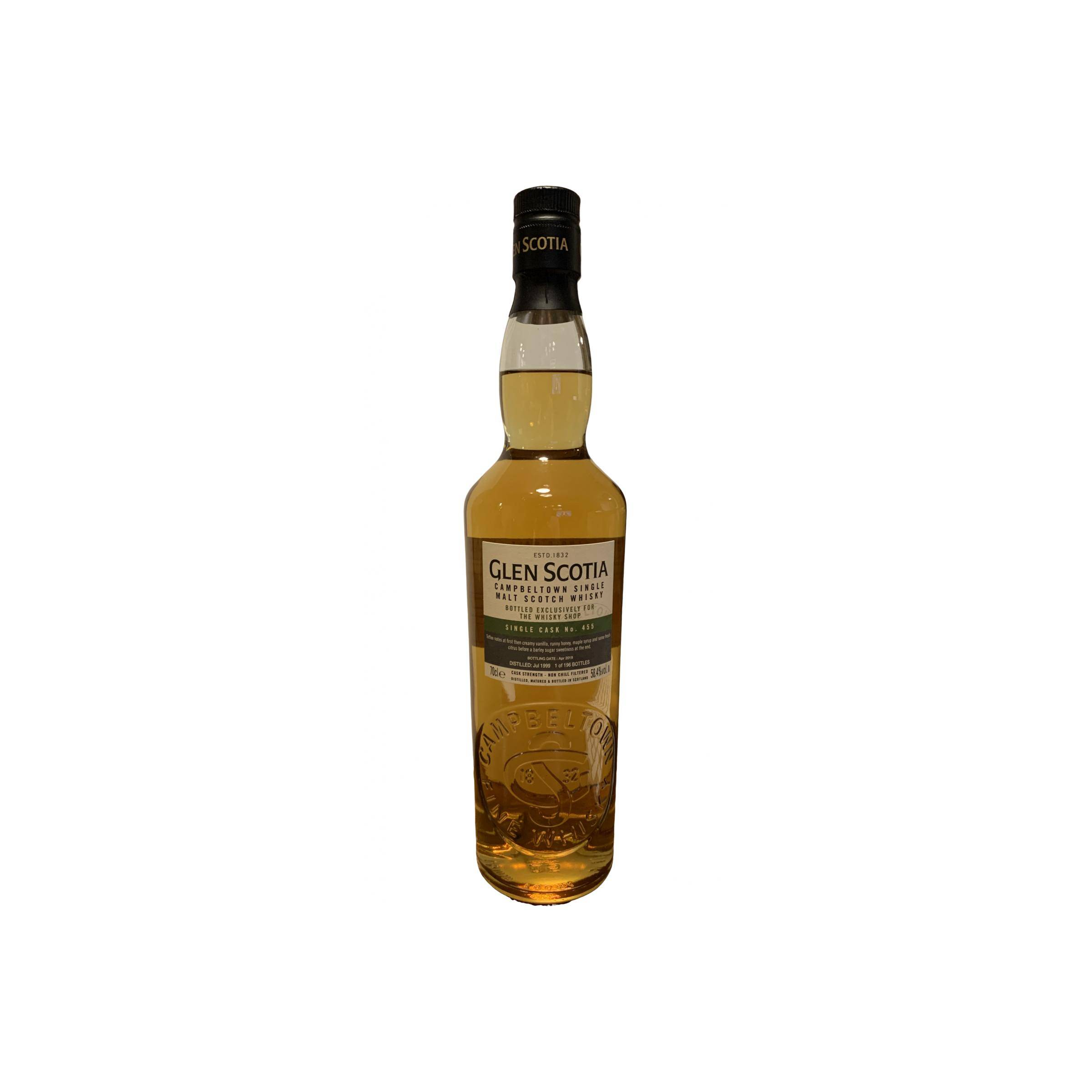 Glen Scotia 1999 19 Years Single Malt Whisky