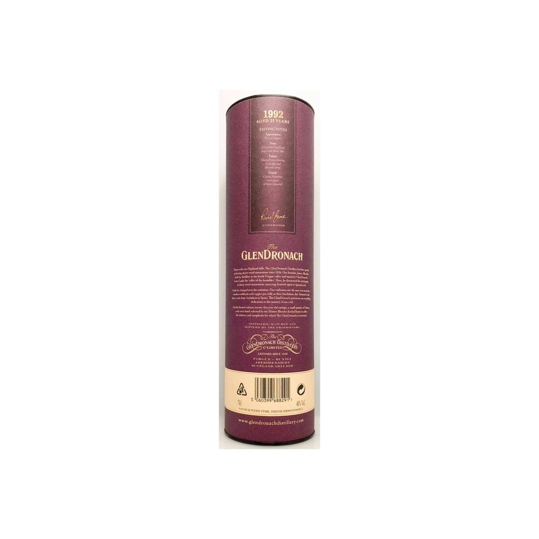GlenDronach 1992 25 Years Single Malt Whisky 3