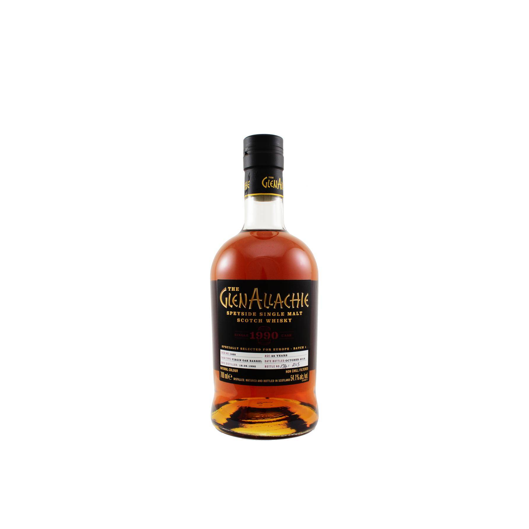 The GlenAllachie 1990 28 Years Single Malt Whisky