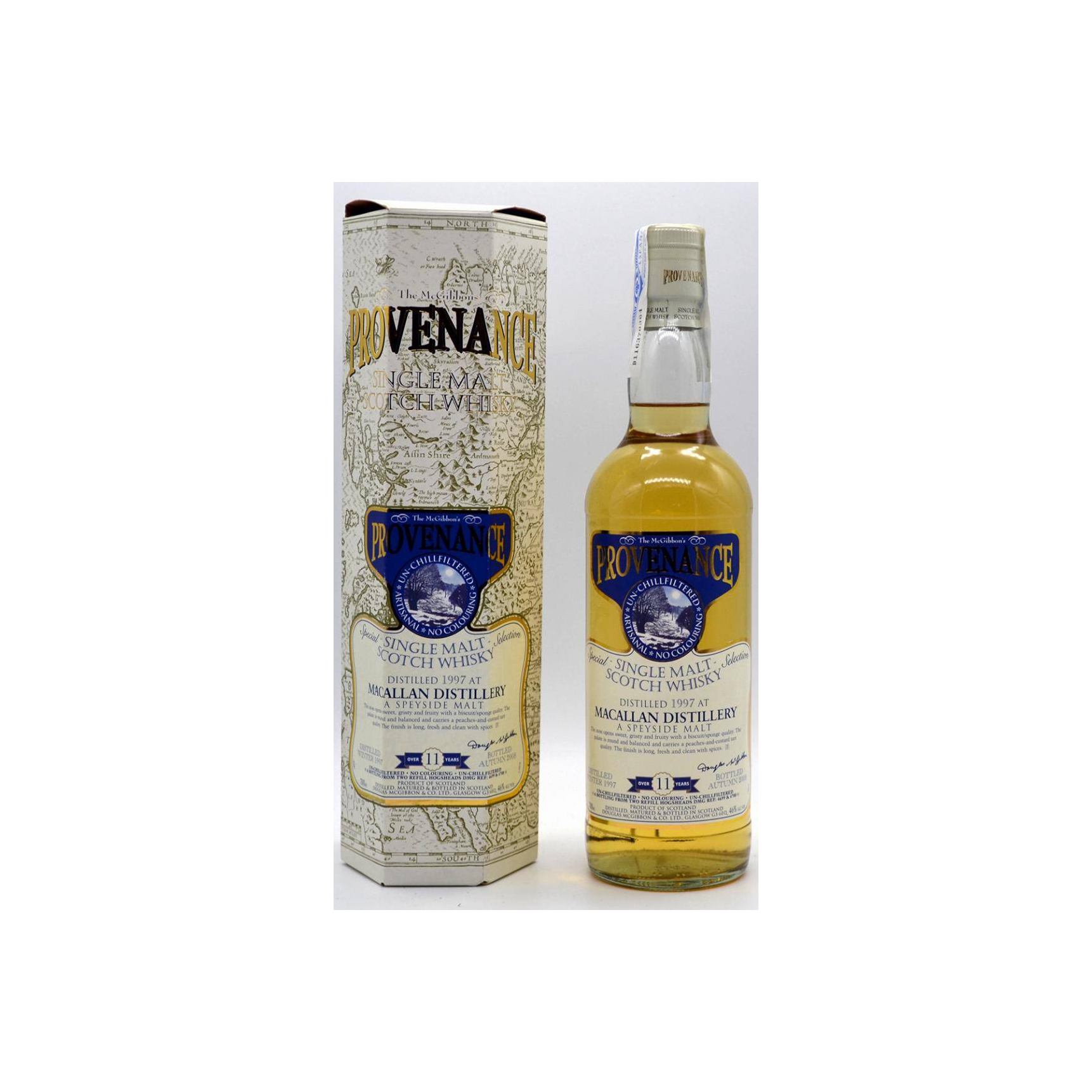 The Macallan McGibbon's Provenance 1997 11 Years Single Malt Whisky 2
