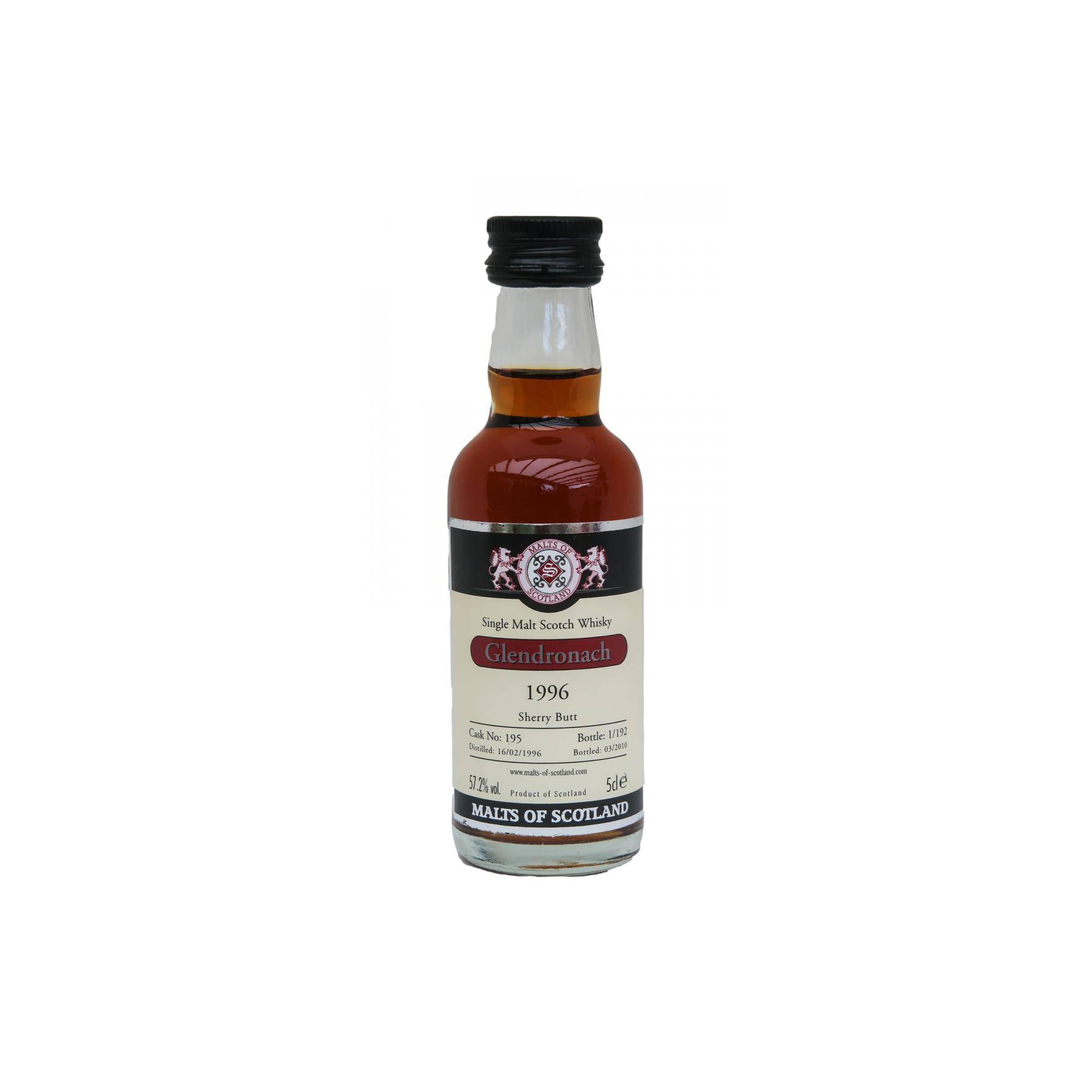 GlenDronach Miniature 1996 14 Years Single Malt Whisky 2