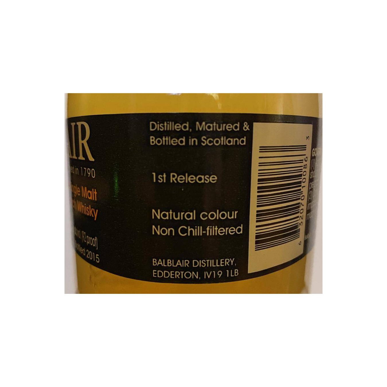 Balblair 2003 12 Years Single Malt Whisky 2