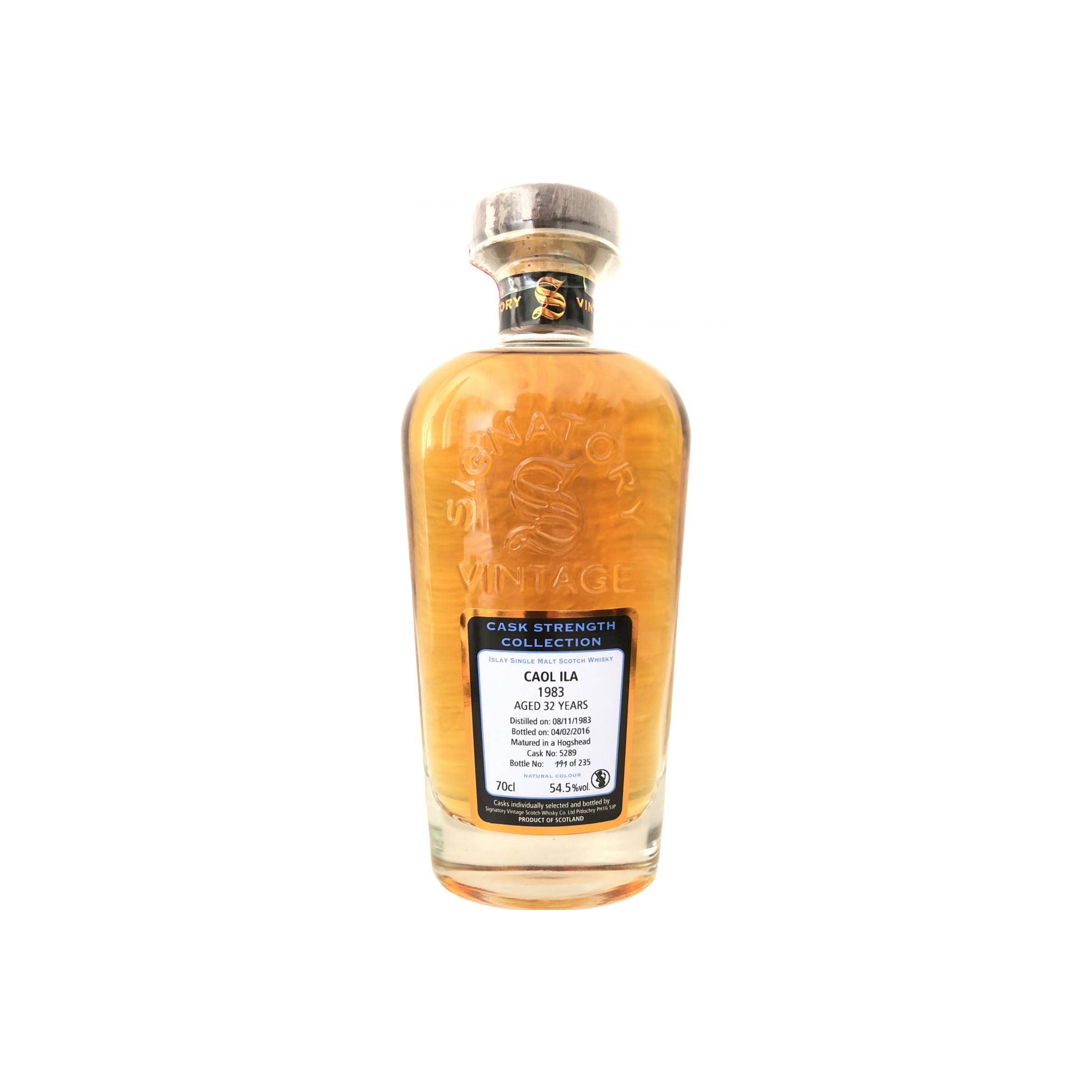 Caol Ila Cask Strength Collection 1983 32 Years Single Malt Whisky 2