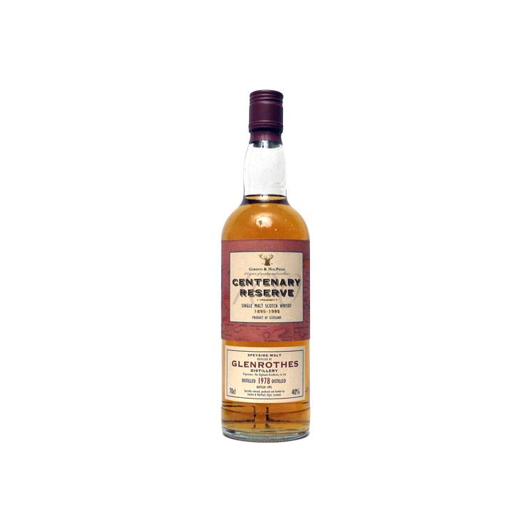 The Glenrothes 1978 17 Years Single Malt Whisky