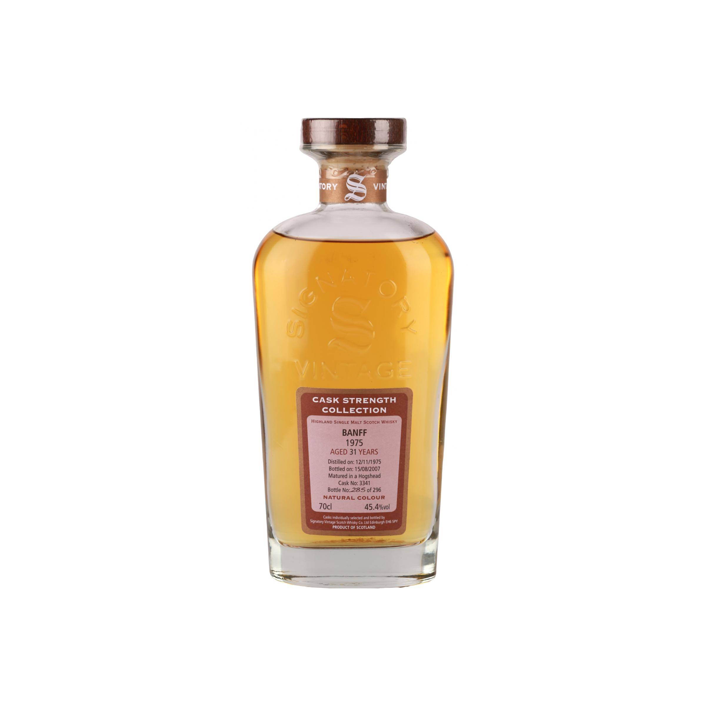Banff Cask Strength Collection 1975 31 Years Single Malt Whisky