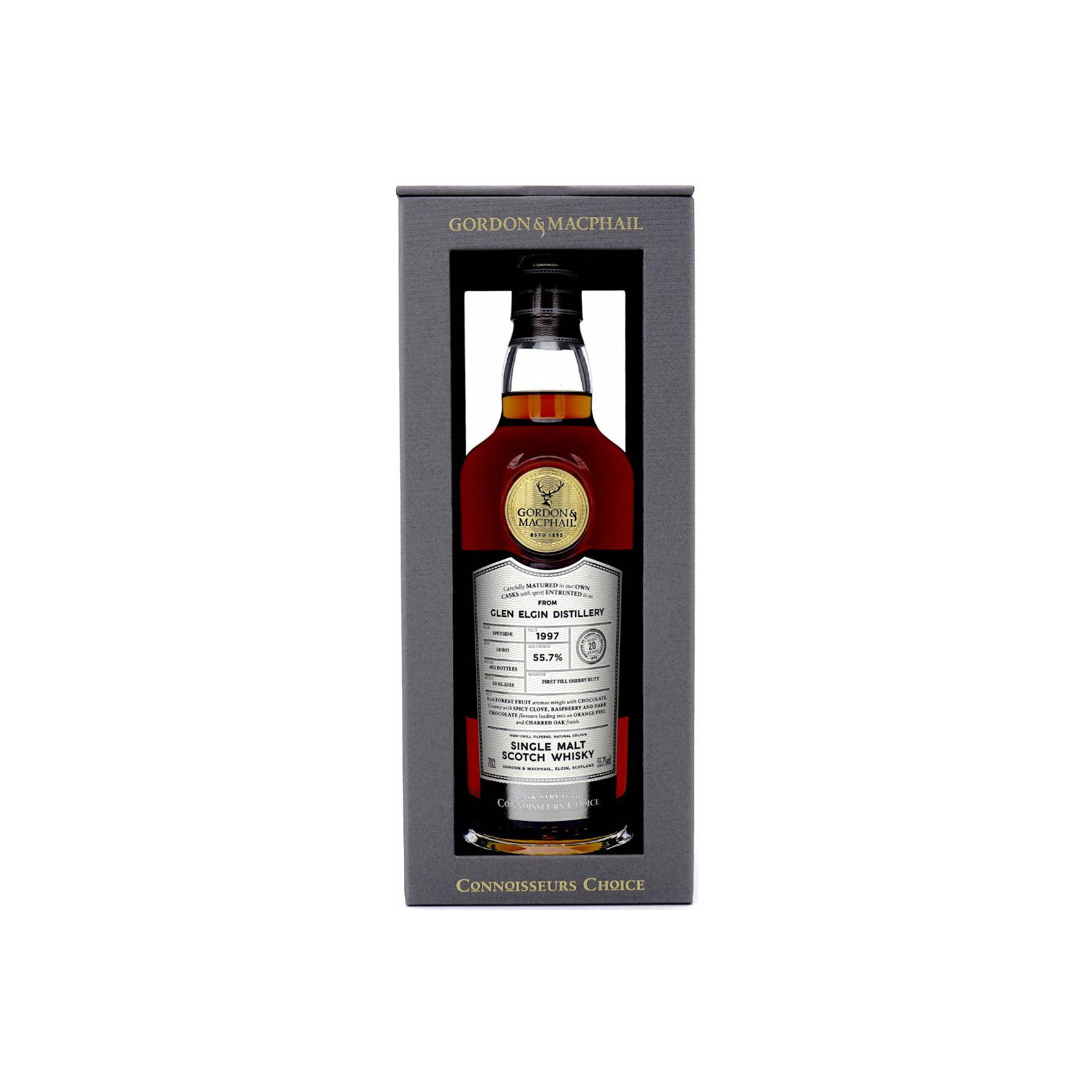 Glen Elgin Connoisseurs Choice - Cask Strength 1997 20 Years Single Malt Whisky 3