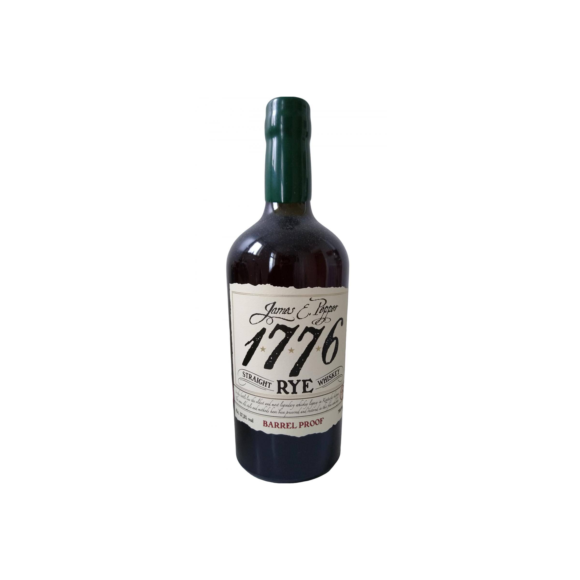 James E. Pepper 1776 Straight Rye Whiskey