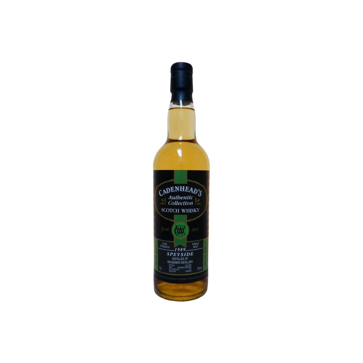 Inchgower Authentic Collection 1989 11 Years Single Malt Whisky