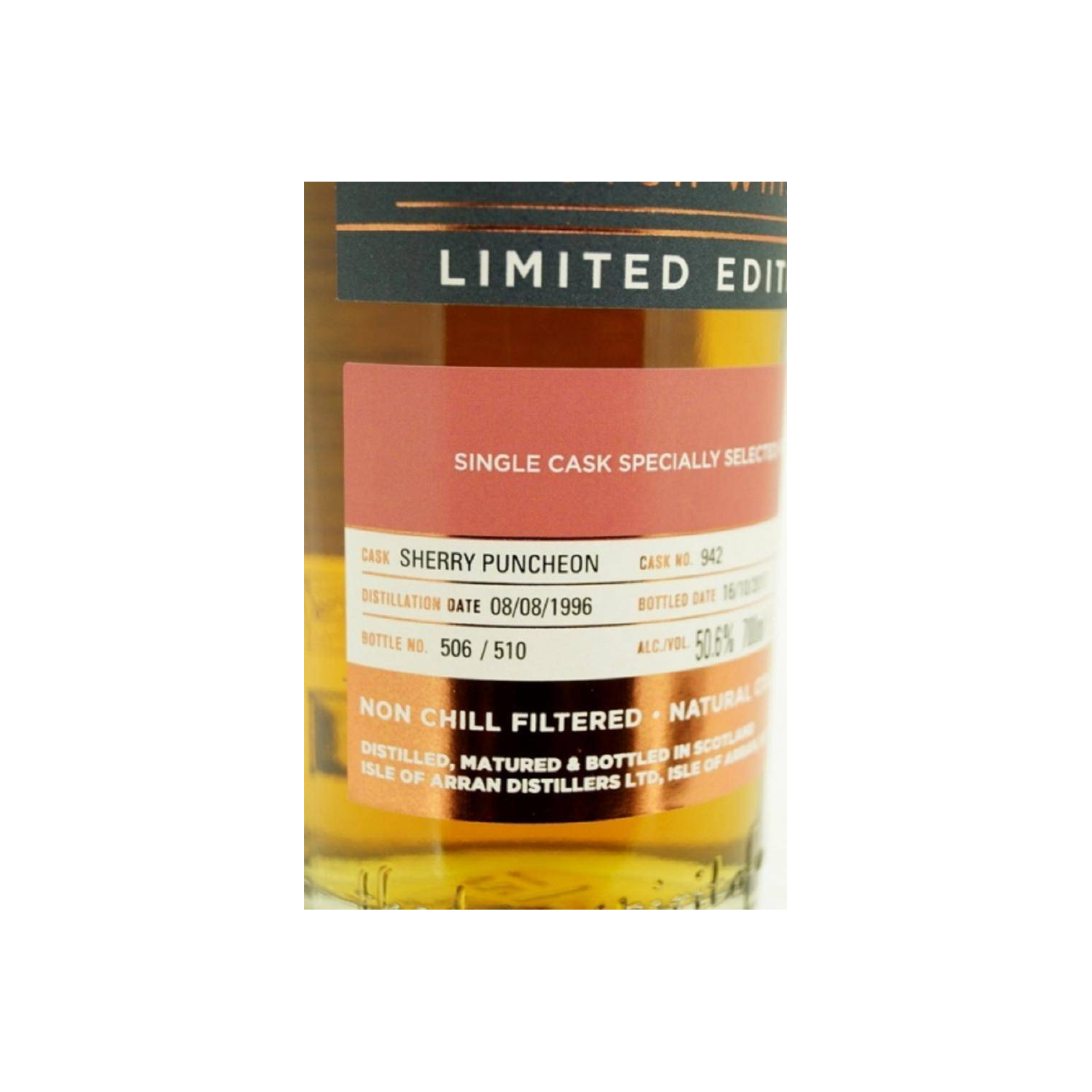 Arran Private Cask 1996 21 Years Single Malt Whisky 2