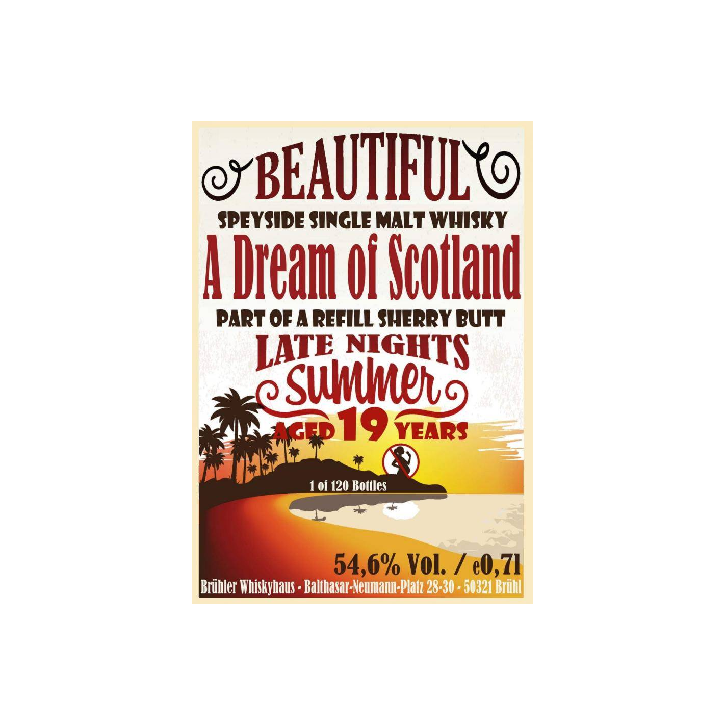 Secret Speyside 19-year-old BW - Late Nights Summer 2