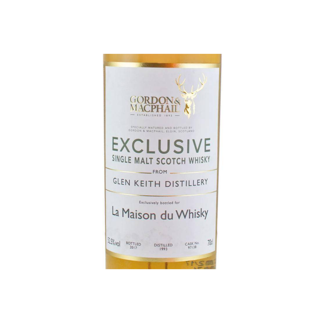 Glen Keith 1993 23 Years Single Malt Whisky 2