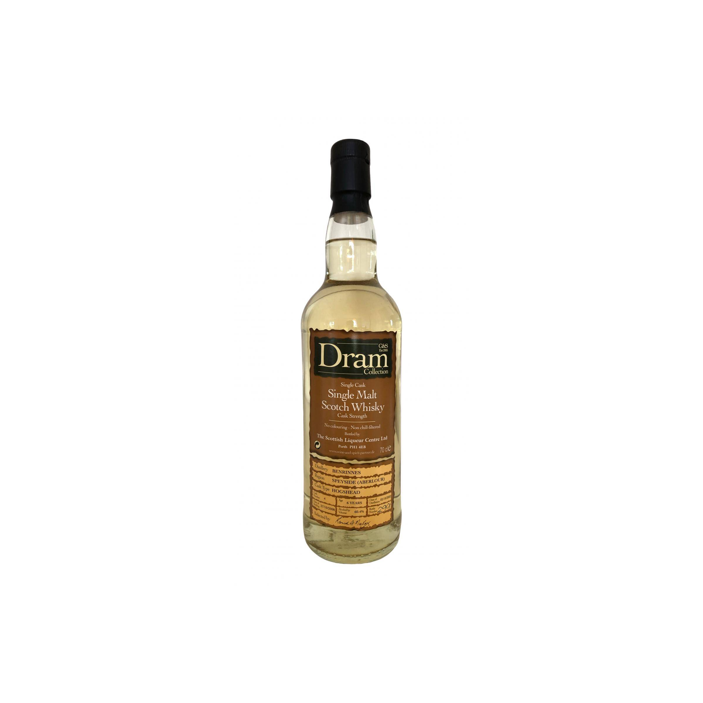 Benrinnes 2002 6 Years Single Malt Whisky 2