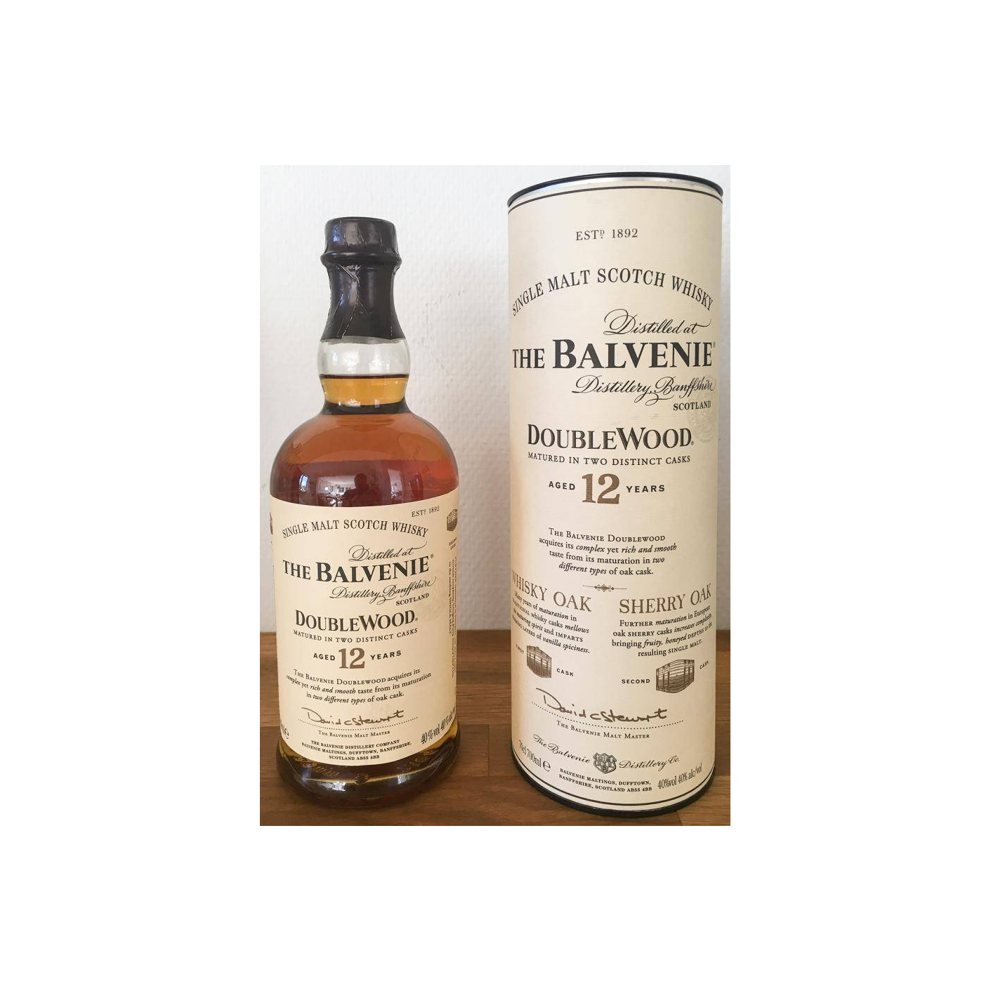 The Balvenie 12 Years Single Malt Whisky