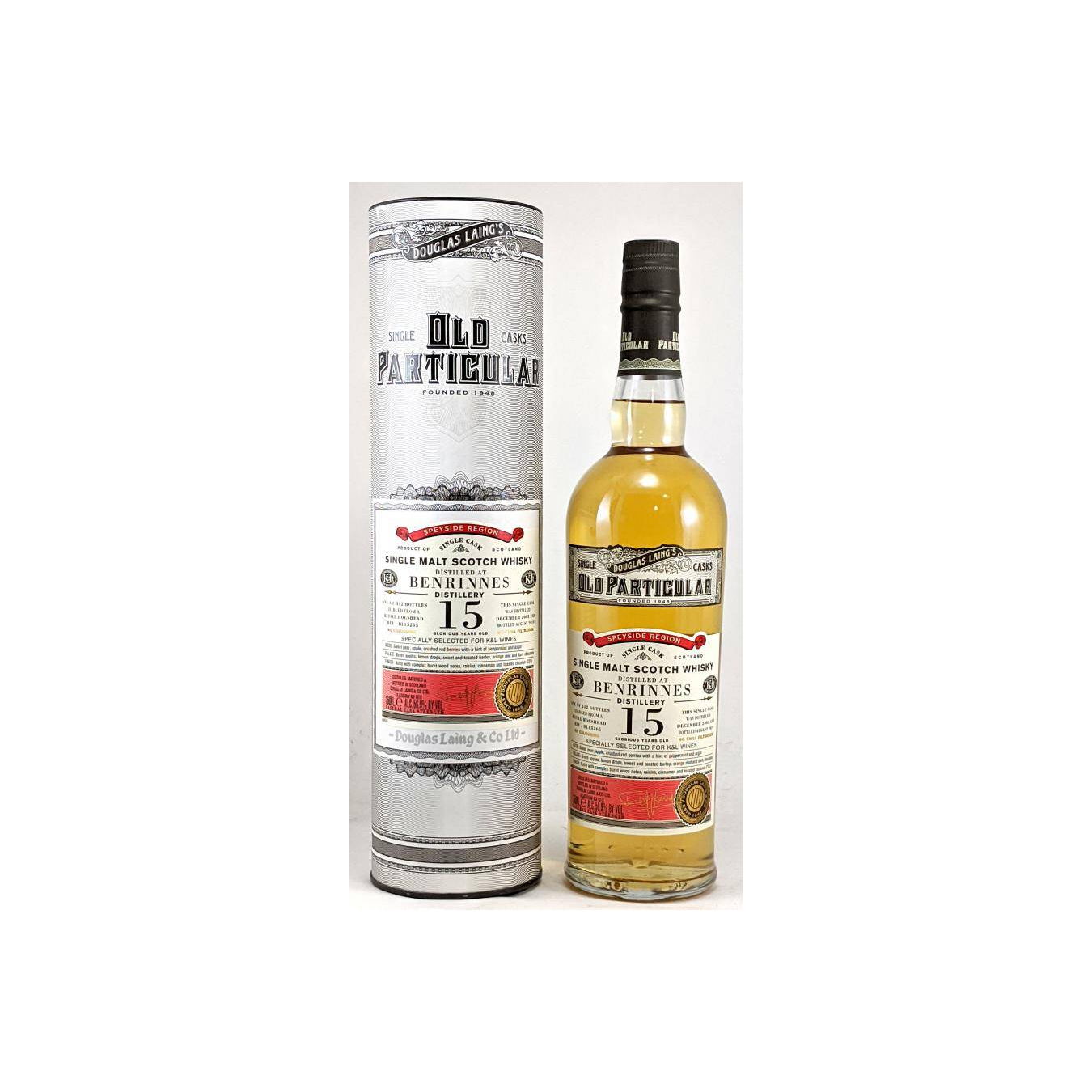 Benrinnes Old Particular 2003 15 Years Single Malt Whisky