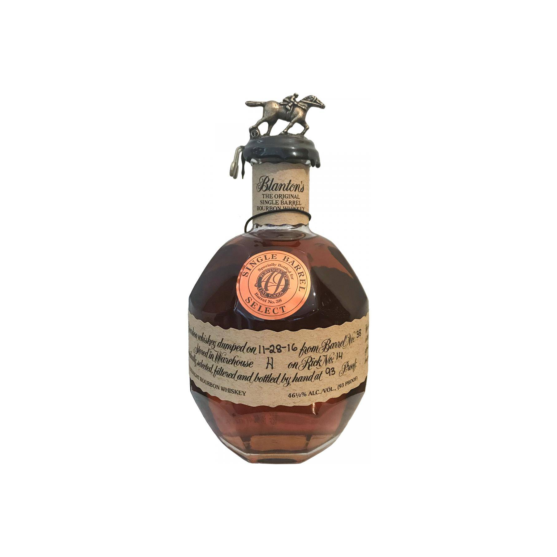 Blanton's Single Barrel Bourbon Whiskey Bourbon Whisky