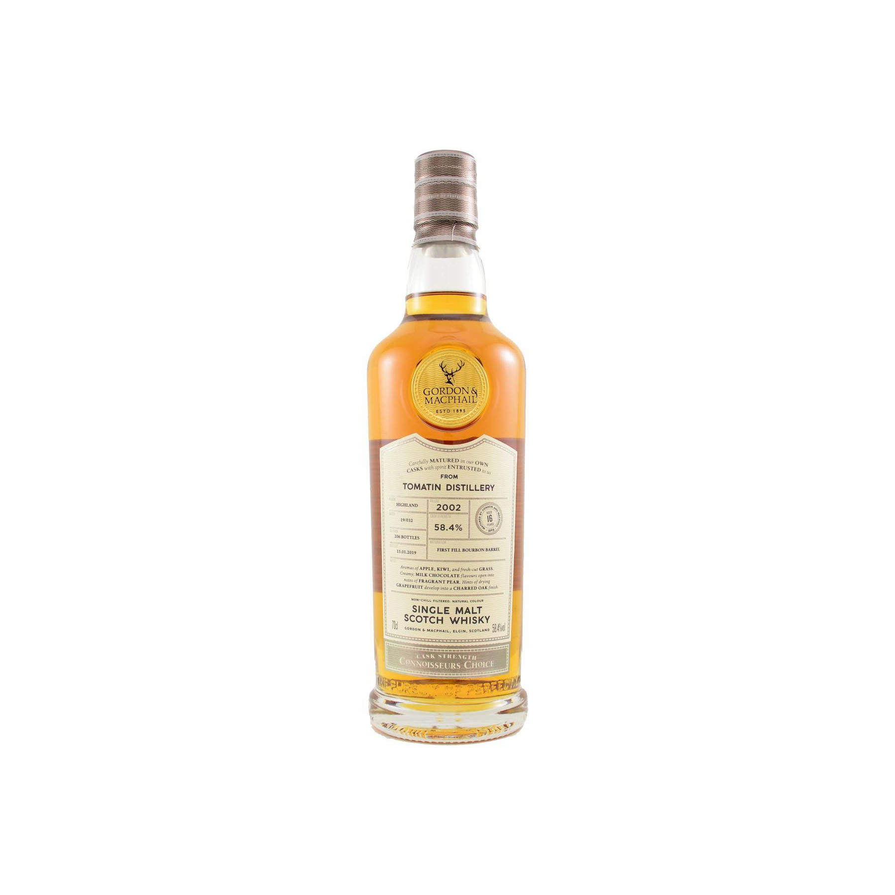 Tomatin Connoisseurs Choice - Cask Strength 2002 16 Years Single Malt Whisky