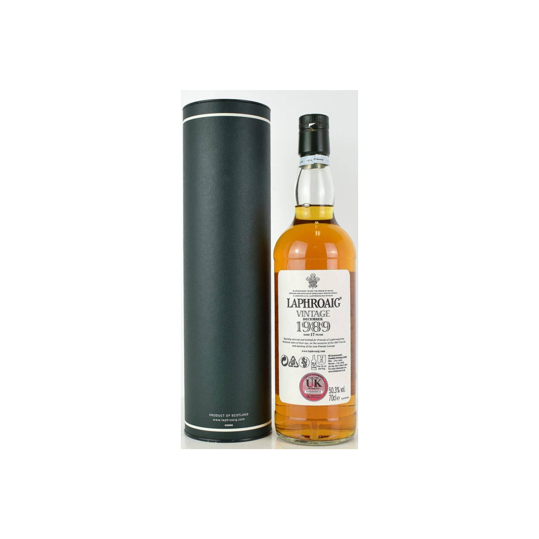 Laphroaig 1989 17 Years Single Malt Whisky 3