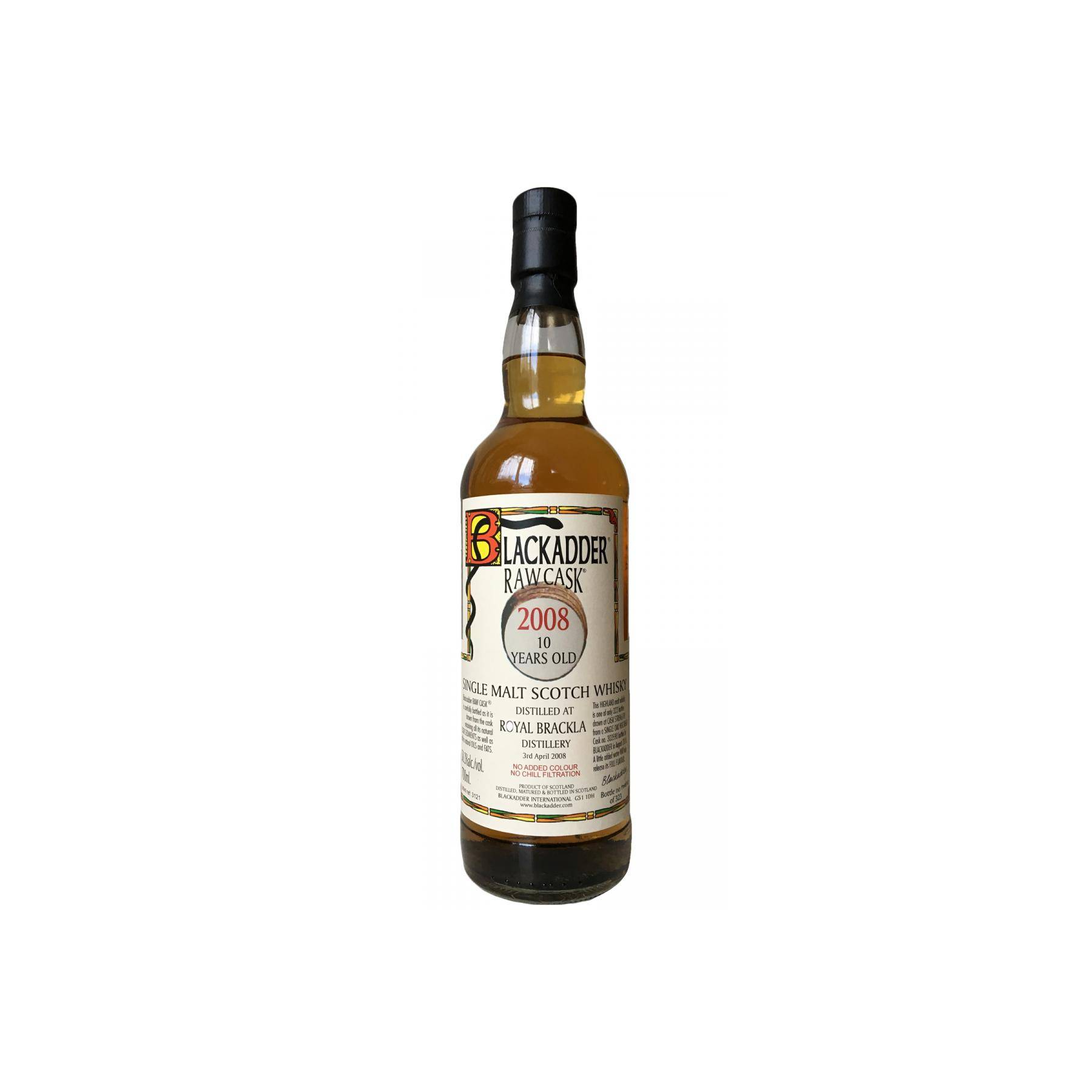 Royal Brackla Raw Cask 2008 10 Years Single Malt Whisky