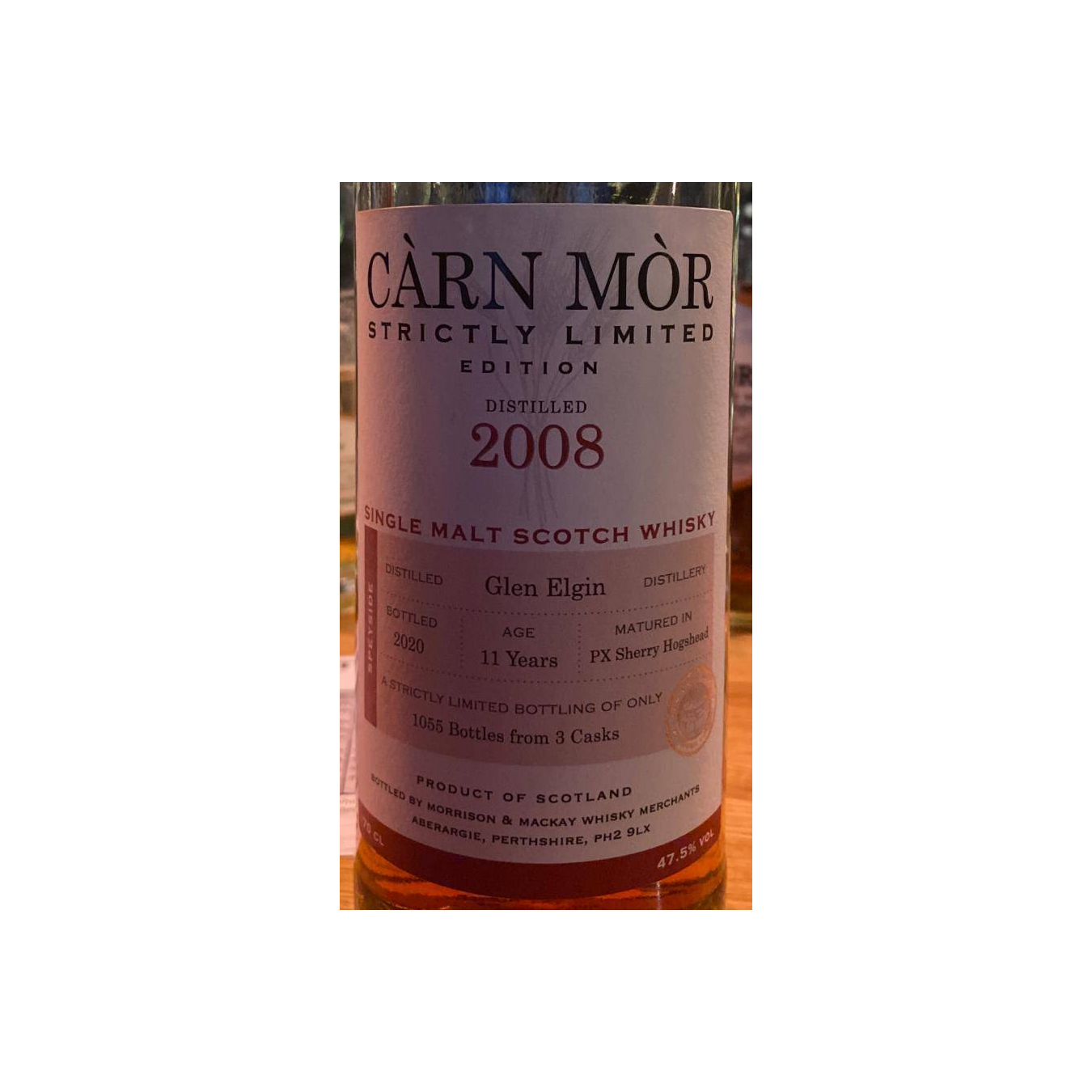 Glen Elgin 2008 11 Years Single Malt Whisky 3