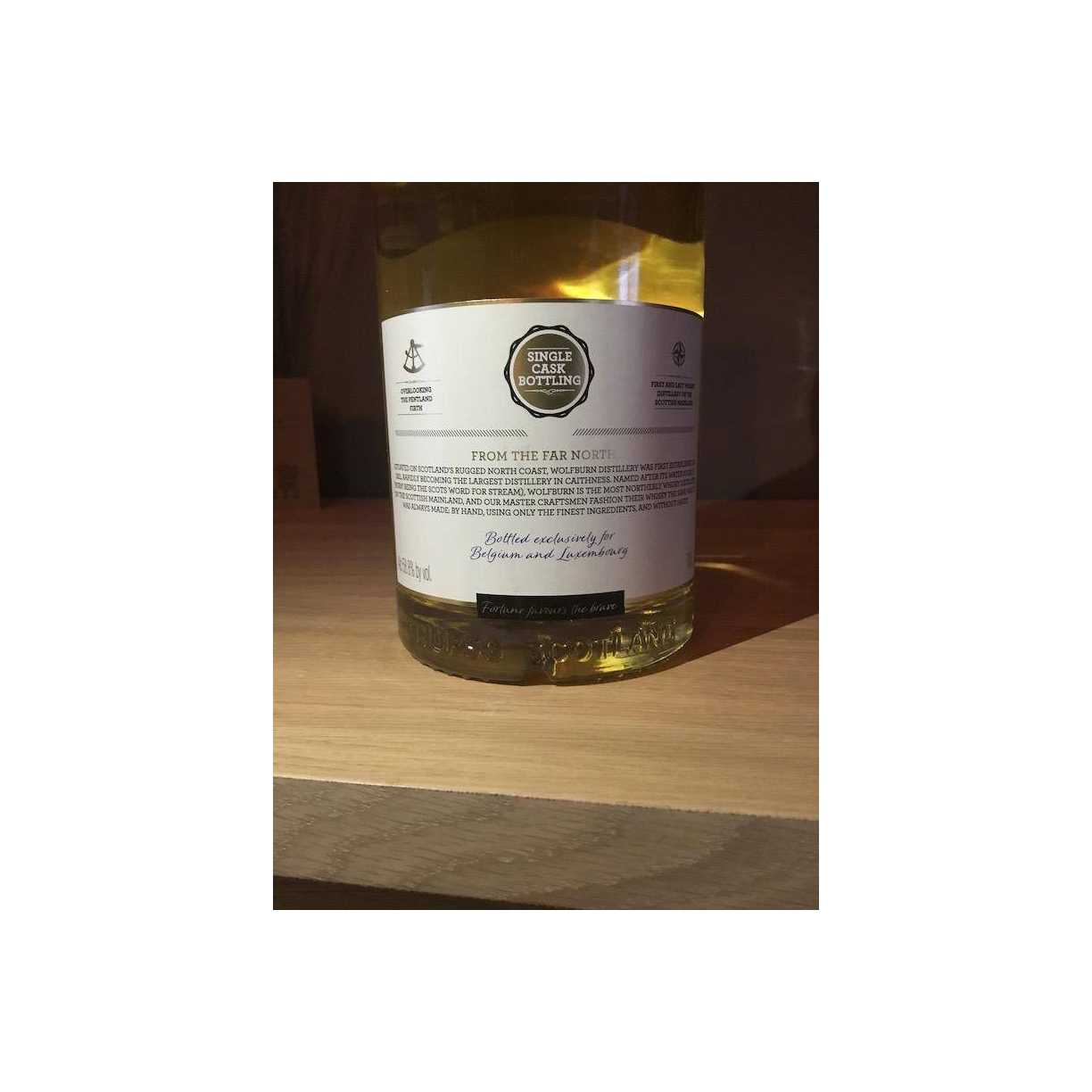 Wolfburn Individual Cask Bottling 2015 3 Years Single Malt Whisky 3