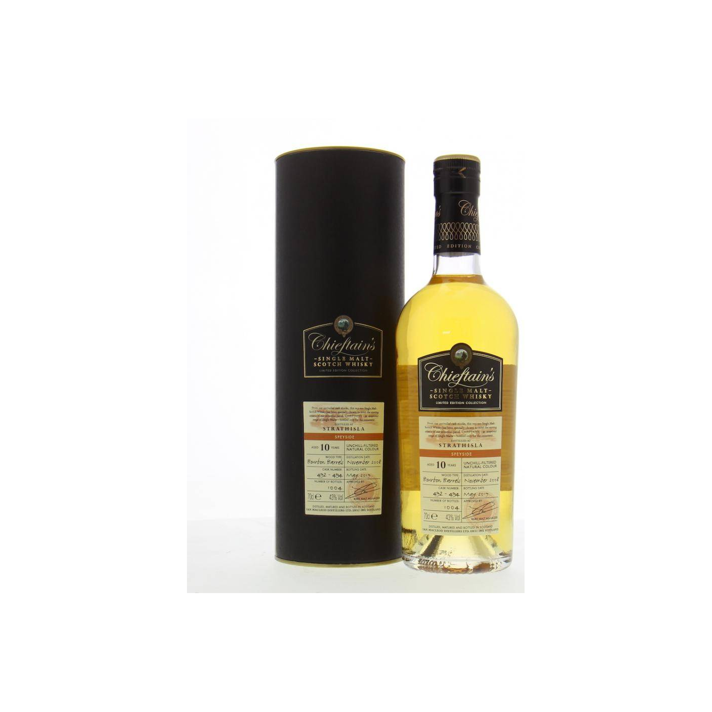 Strathisla 2008 10 Years Single Malt Whisky 2