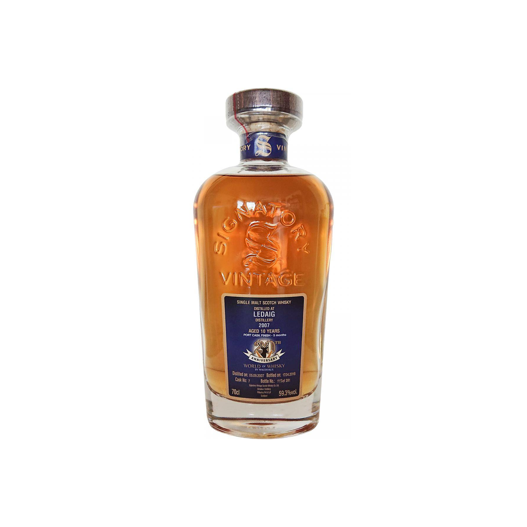 Tobermory Cask Strength Collection 2007 10 Years Single Malt Whisky