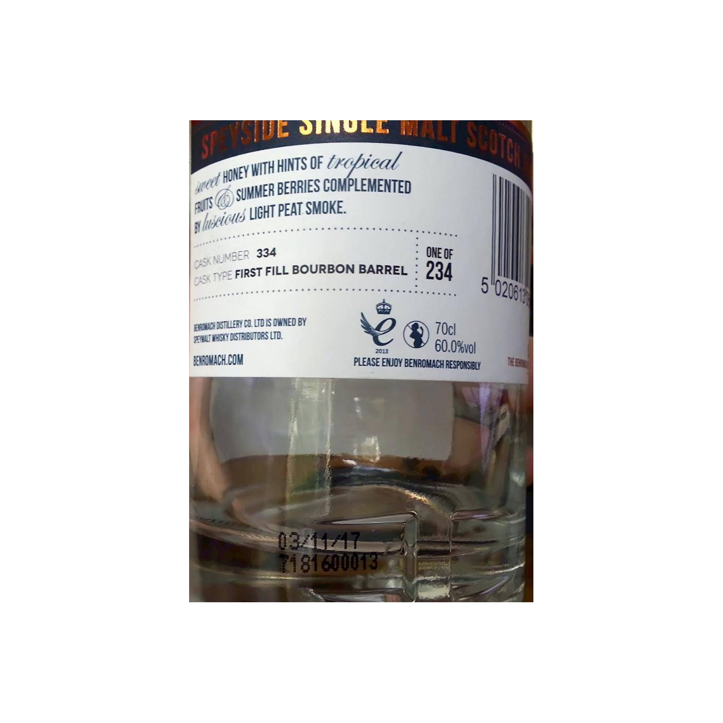 Benromach 2008 9 Years Single Malt Whisky 3