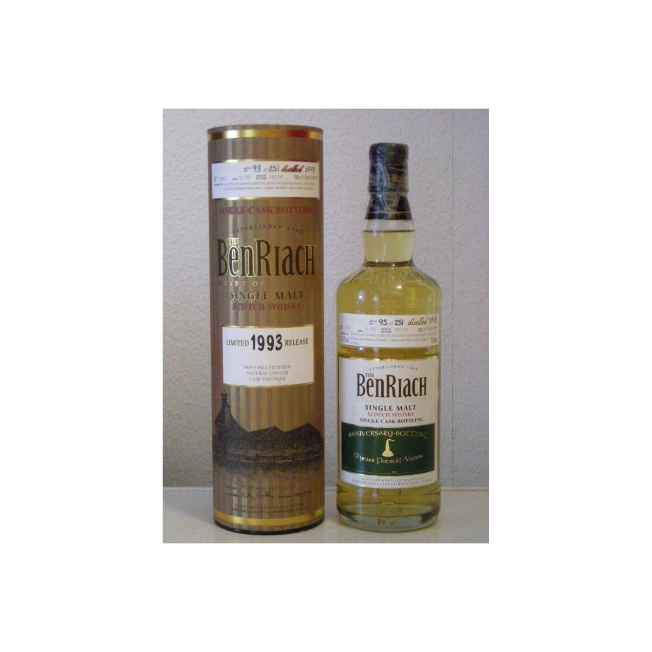 BenRiach 1993 15 Years Single Malt Whisky 3