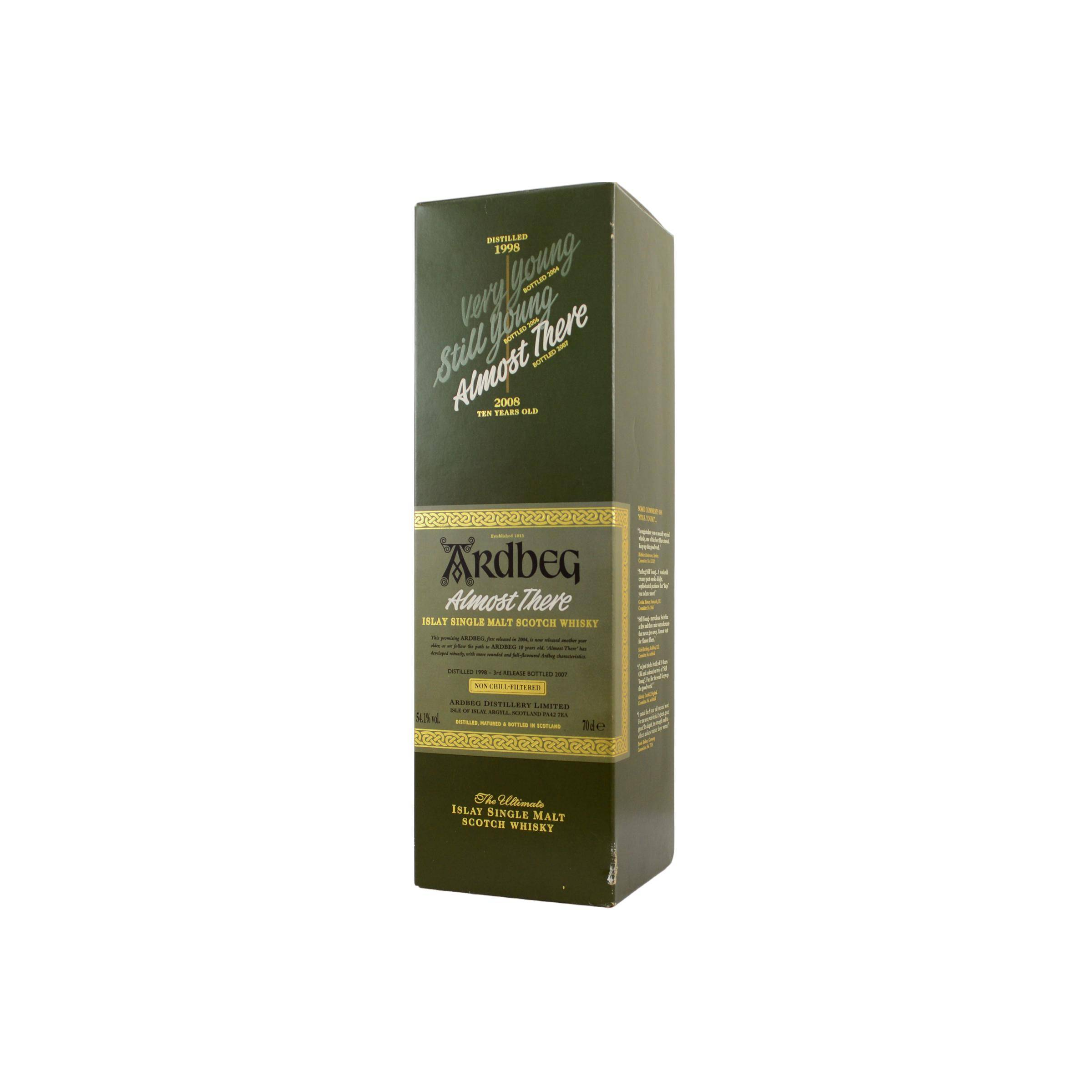 Ardbeg 1998 9 Years Single Malt Whisky 3