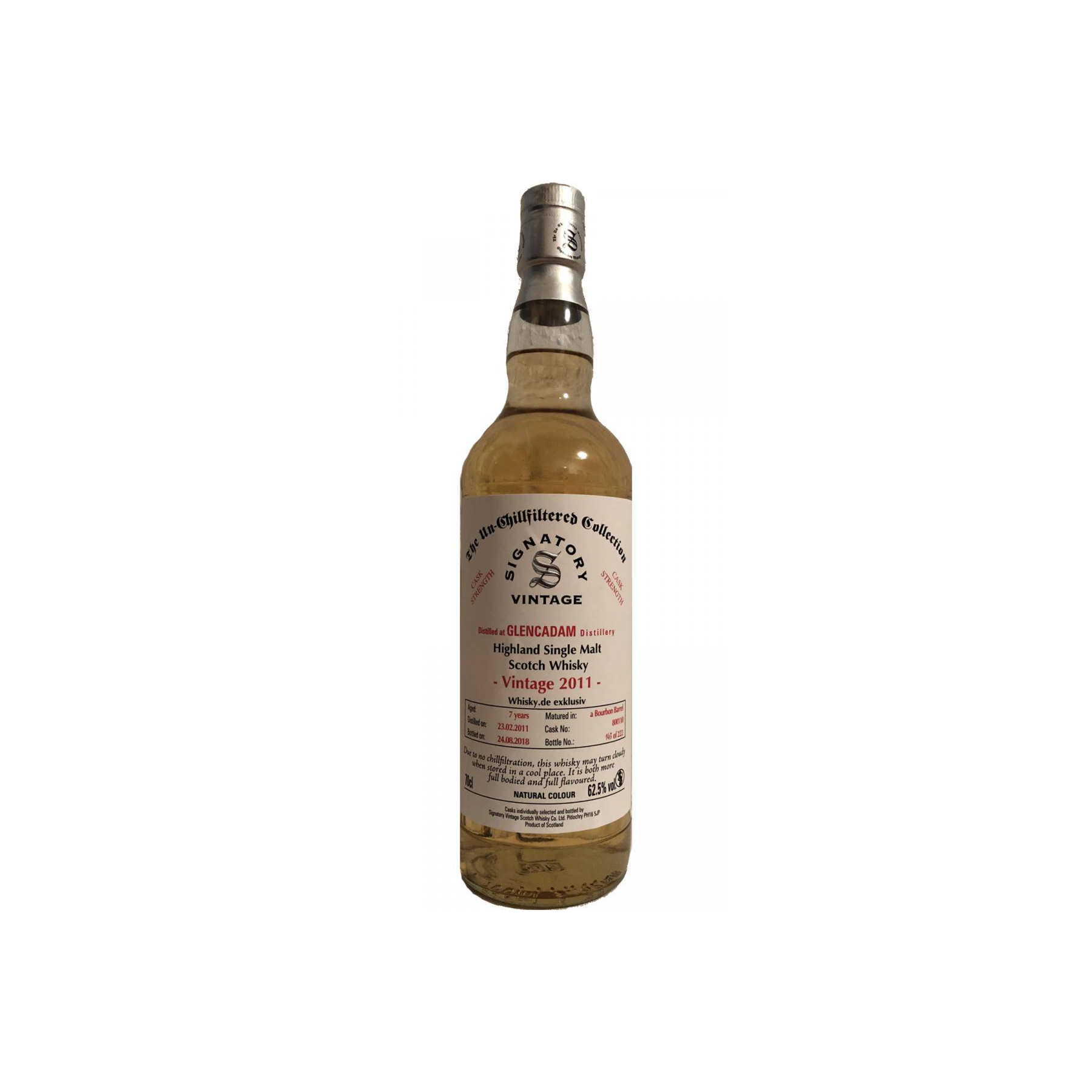 Glencadam 2011 7 Years Single Malt Whisky