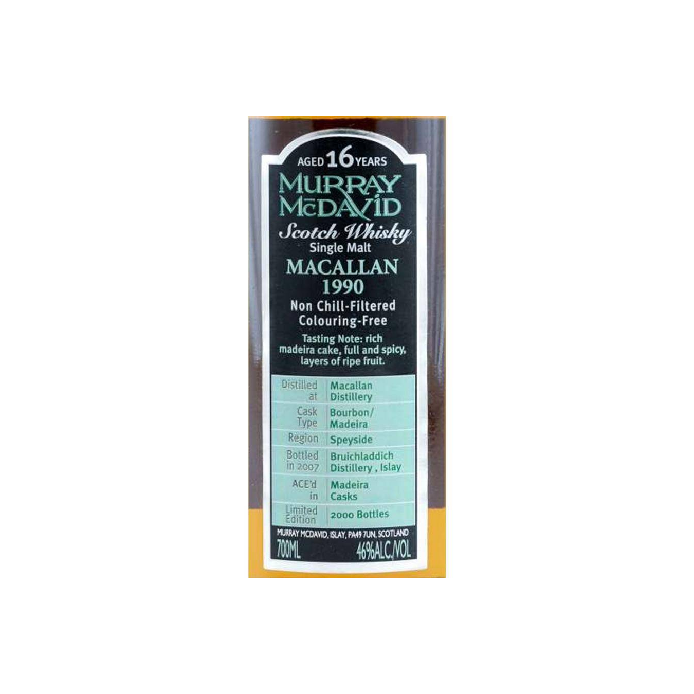 The Macallan 1990 16 Years Single Malt Whisky 2